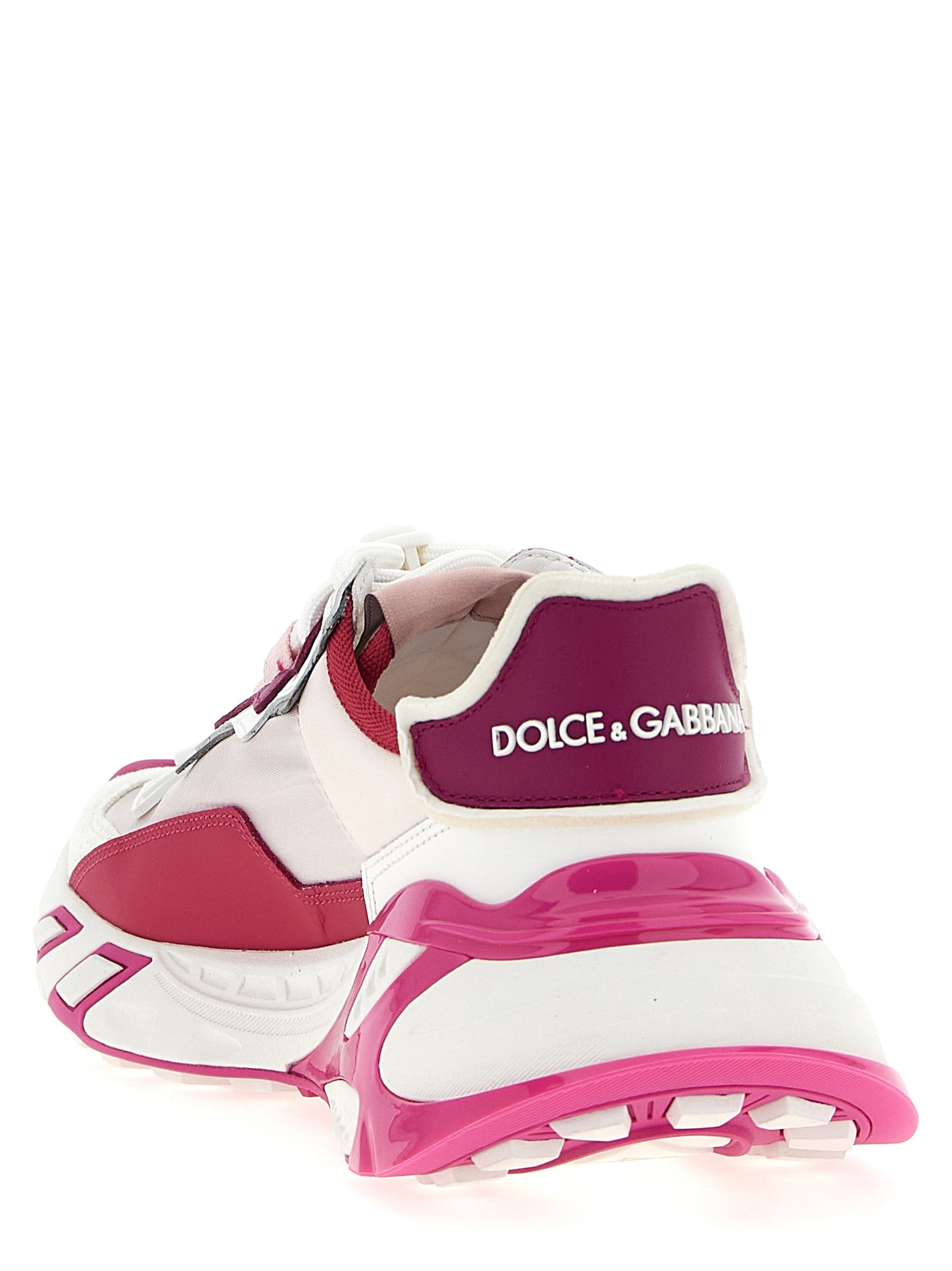 Fuchsia Viscose Athletic Sneakers