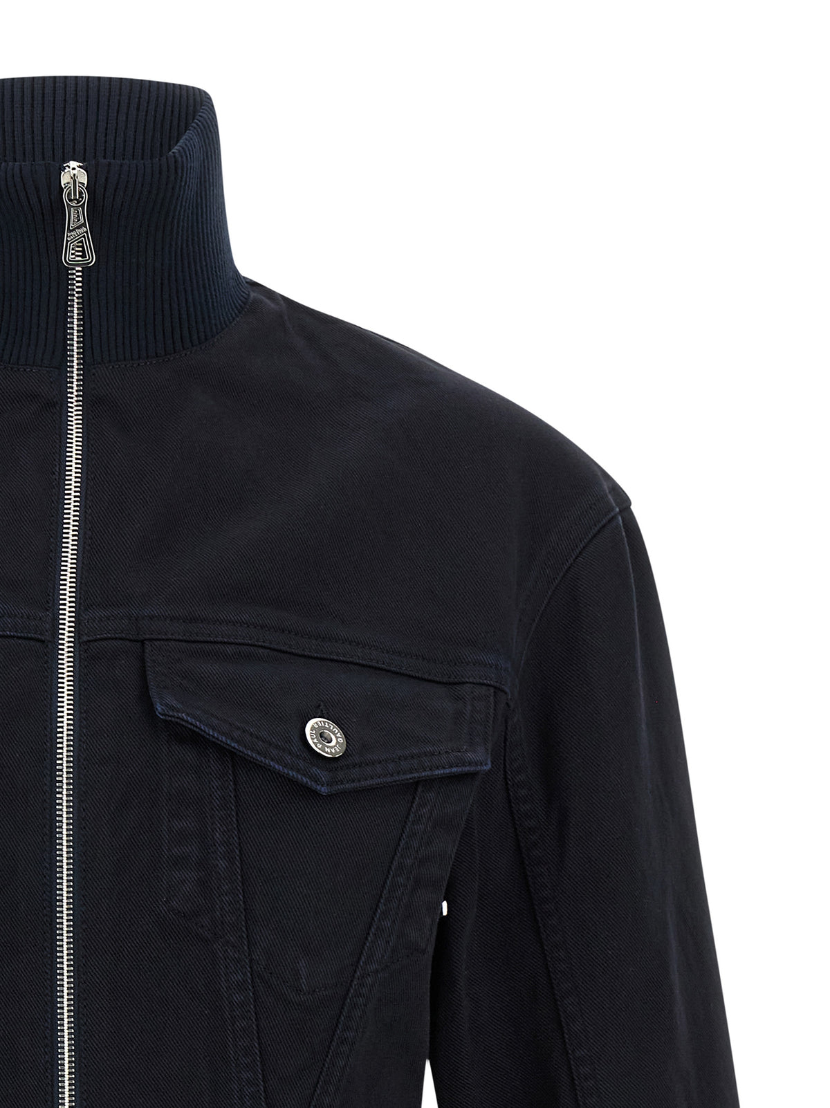 Blue Cotton Denim Jacket