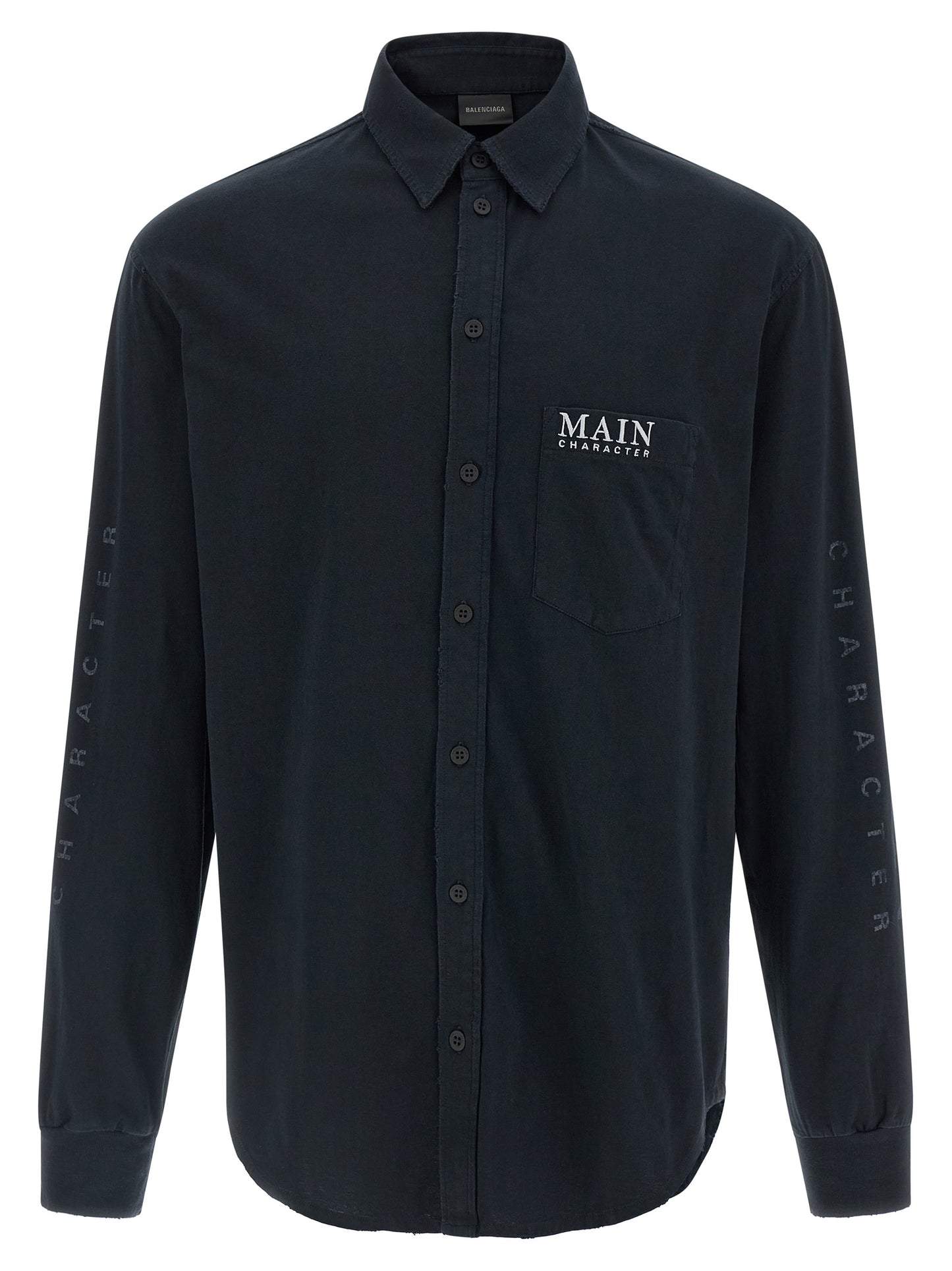 Black Cotton Blouse
