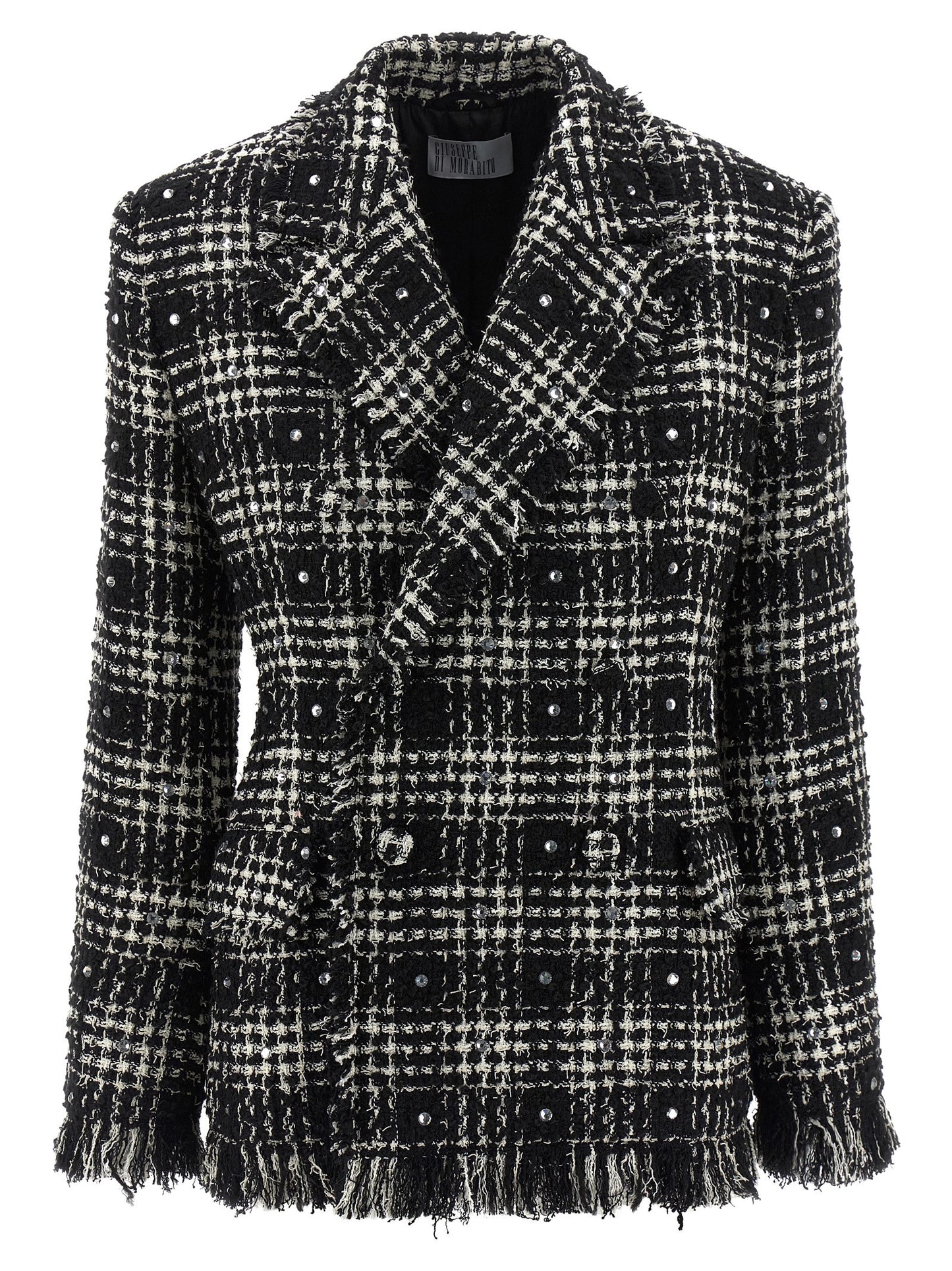 Bicolor Cotton Blazer
