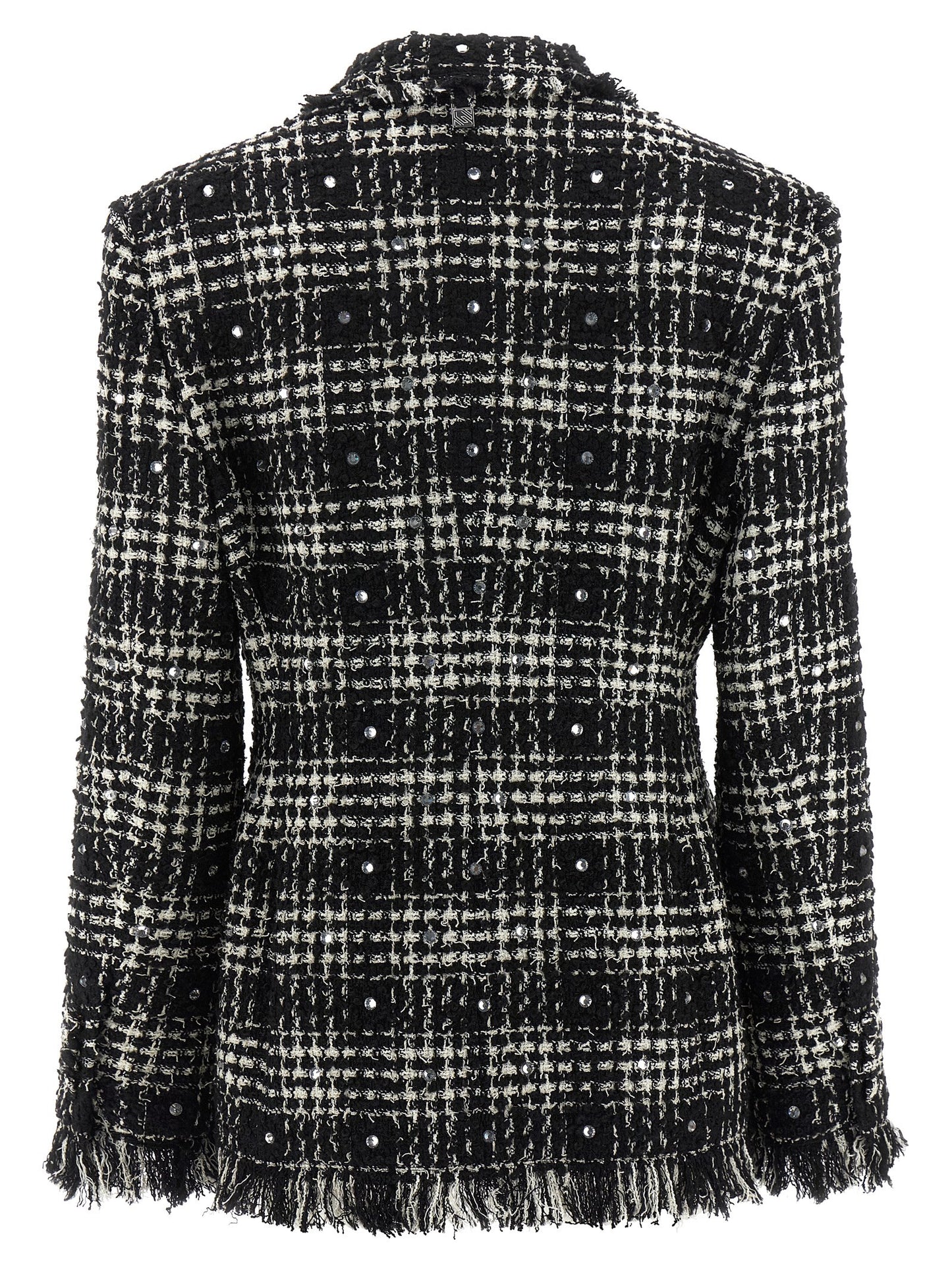 Bicolor Cotton Blazer
