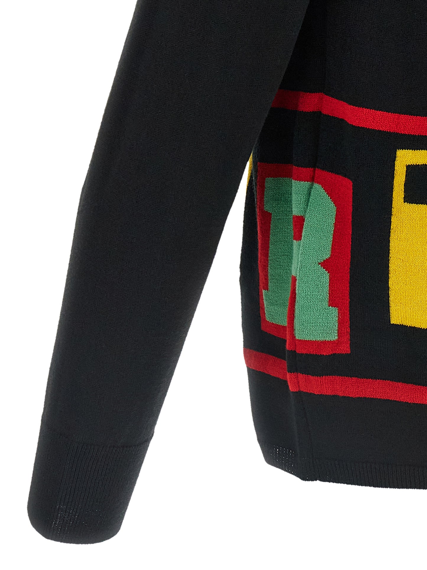 Black Acetate Cardigan