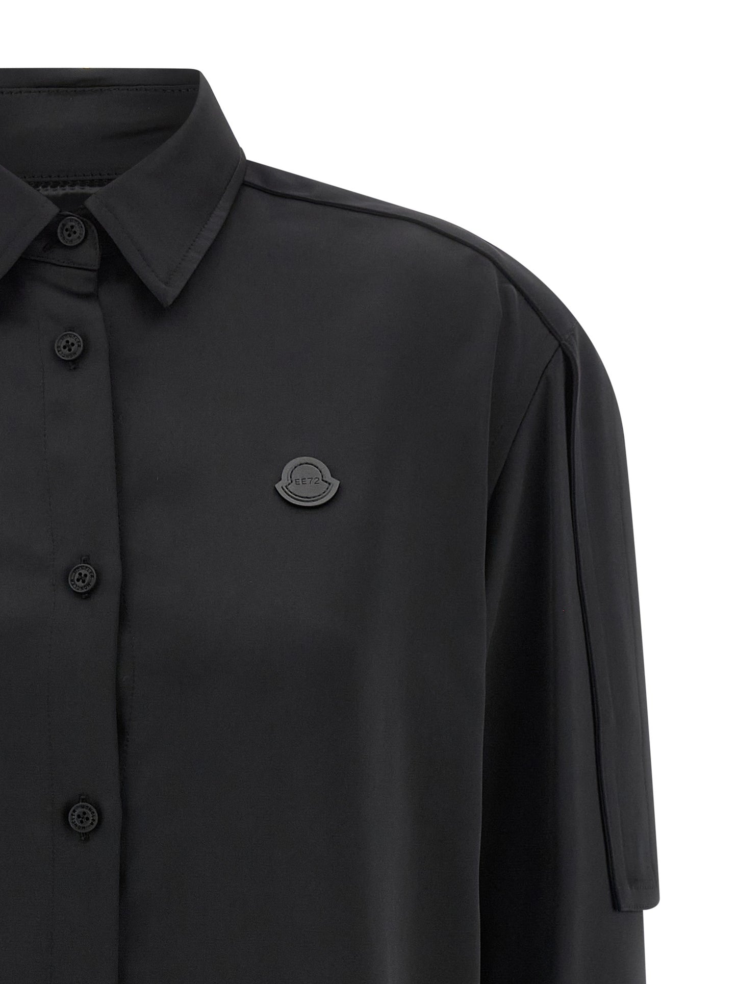 Black Polyester Blouse