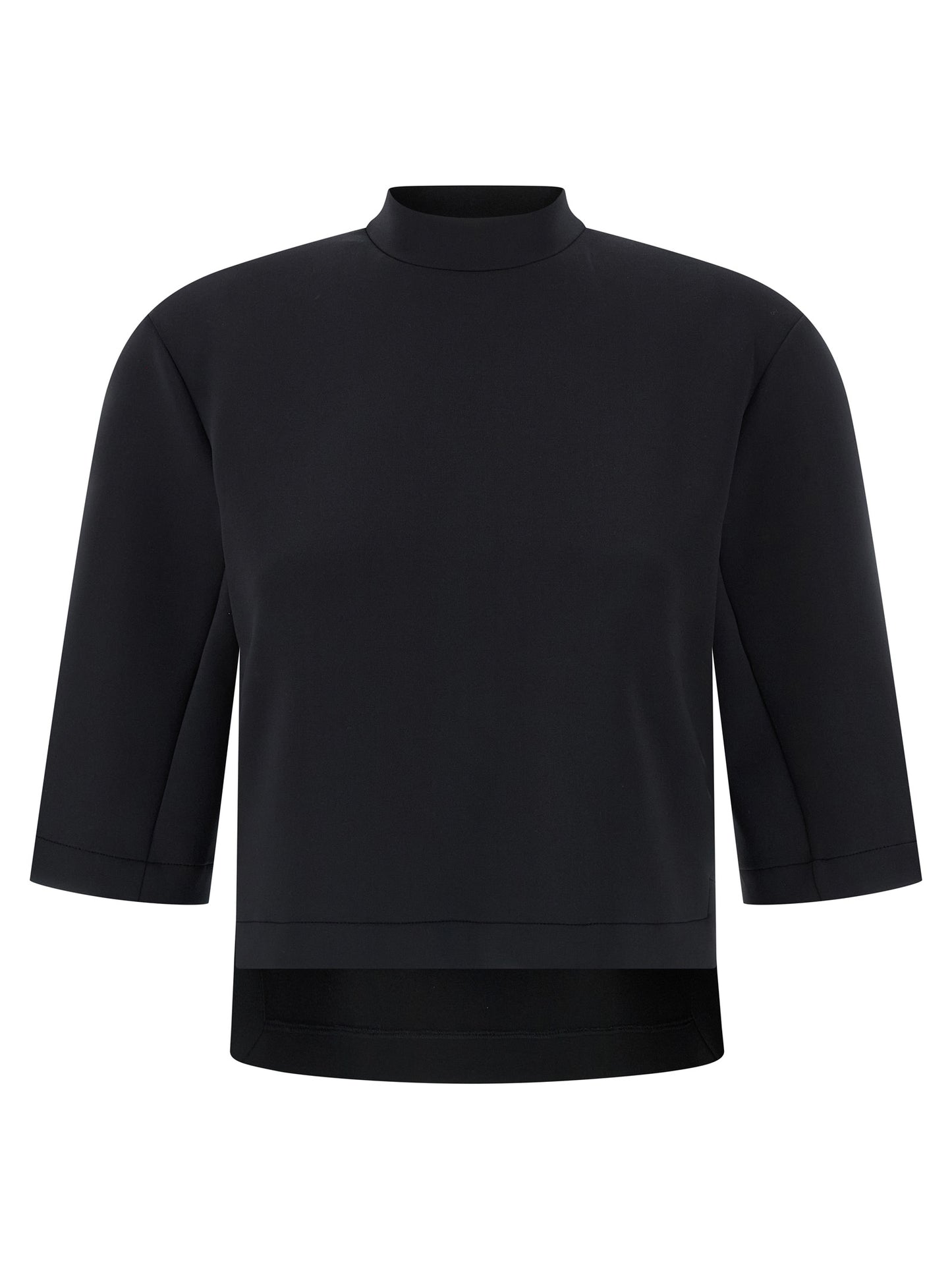 Black Polyester Top
