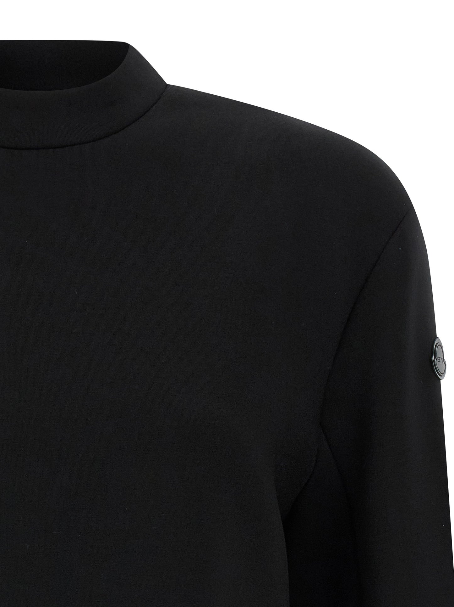Black Viscose Sweatshirt