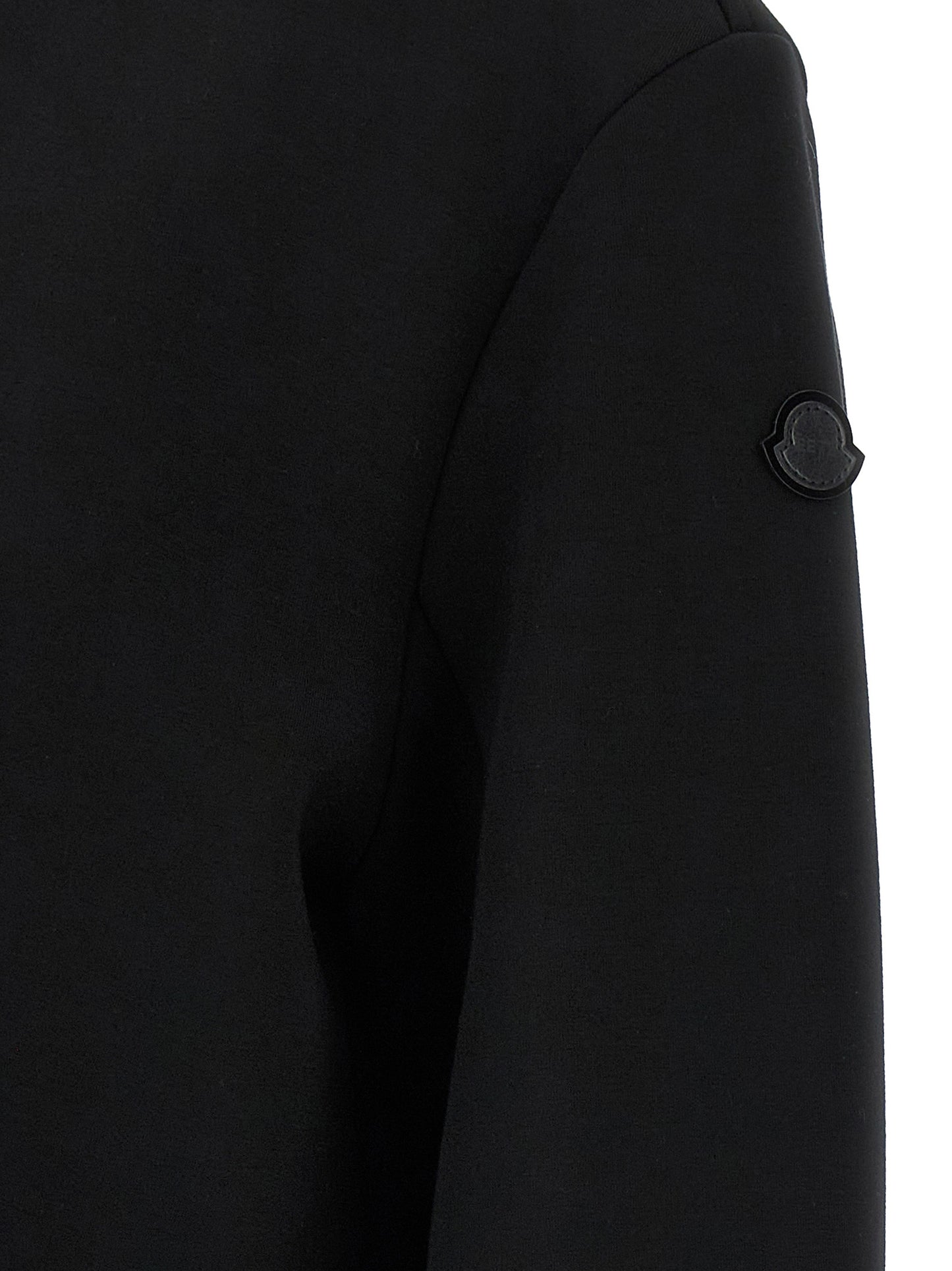 Black Viscose Sweatshirt