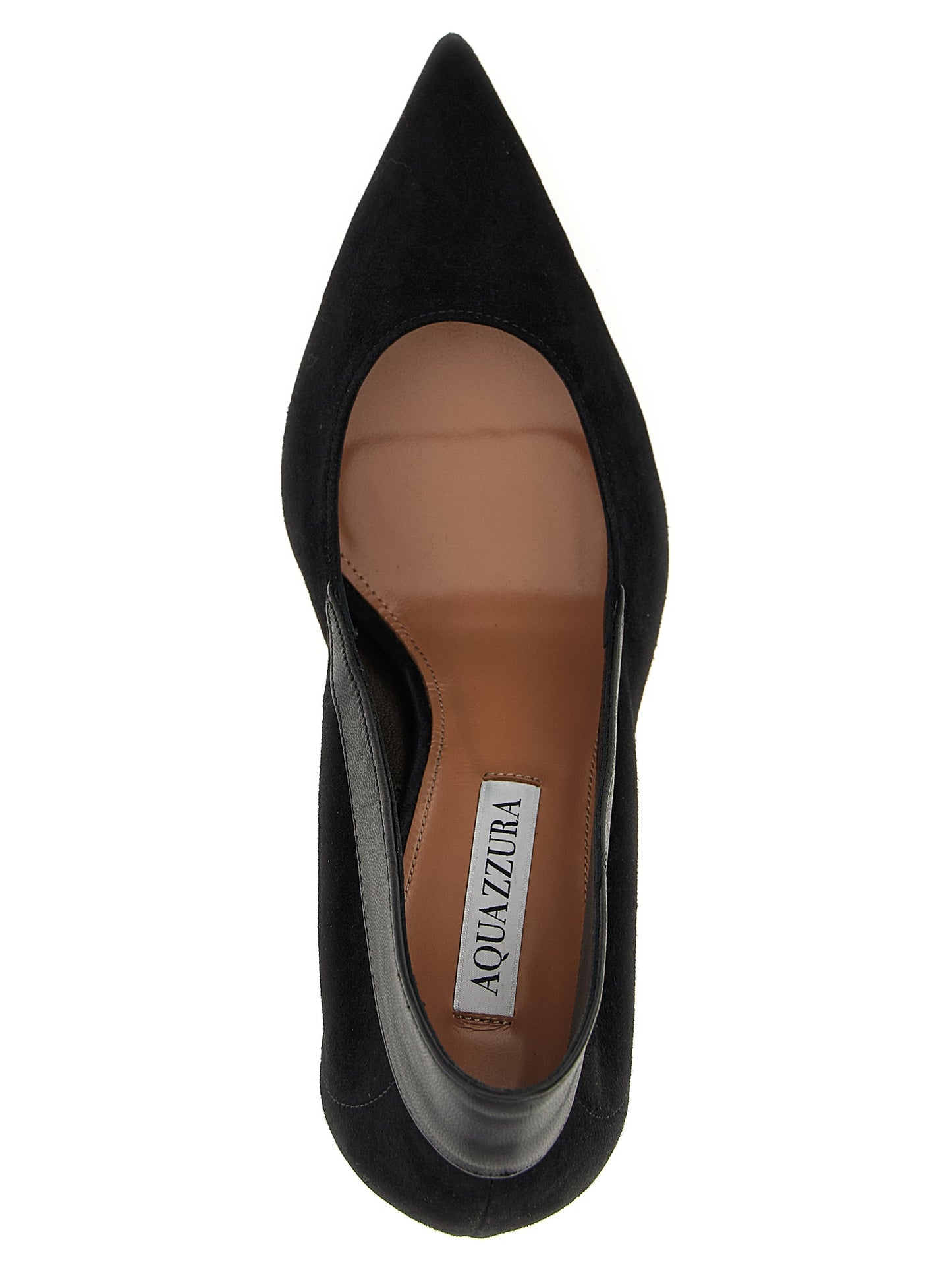 Black Goatskin High Heel Pumps