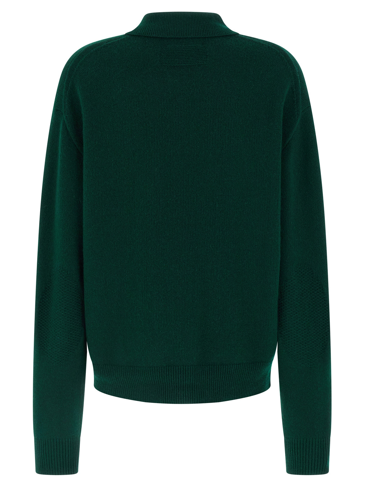Bicolor Cashmere Polo Shirt