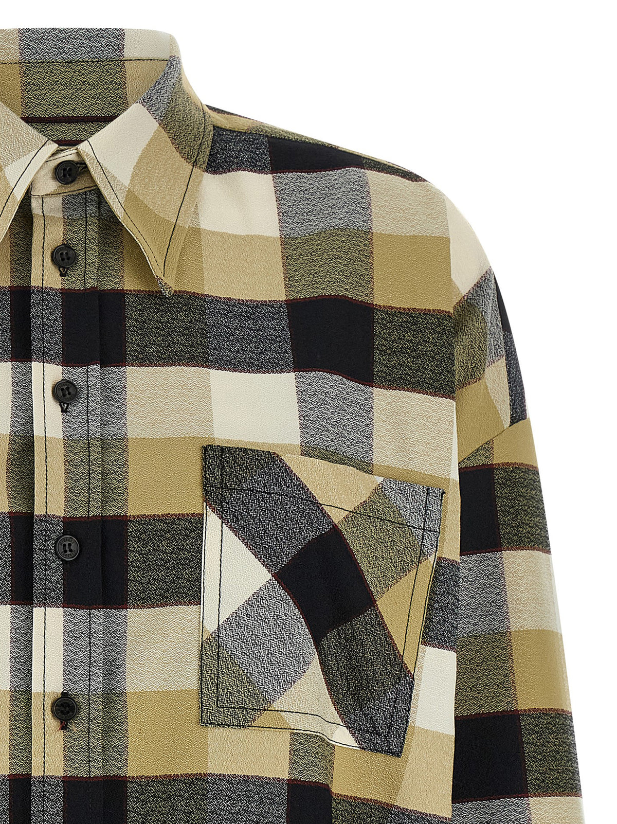 Beige Polyester Blouse