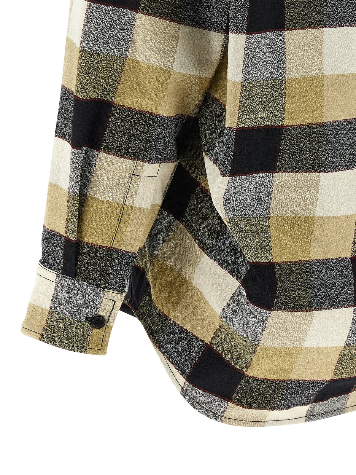 Beige Polyester Blouse