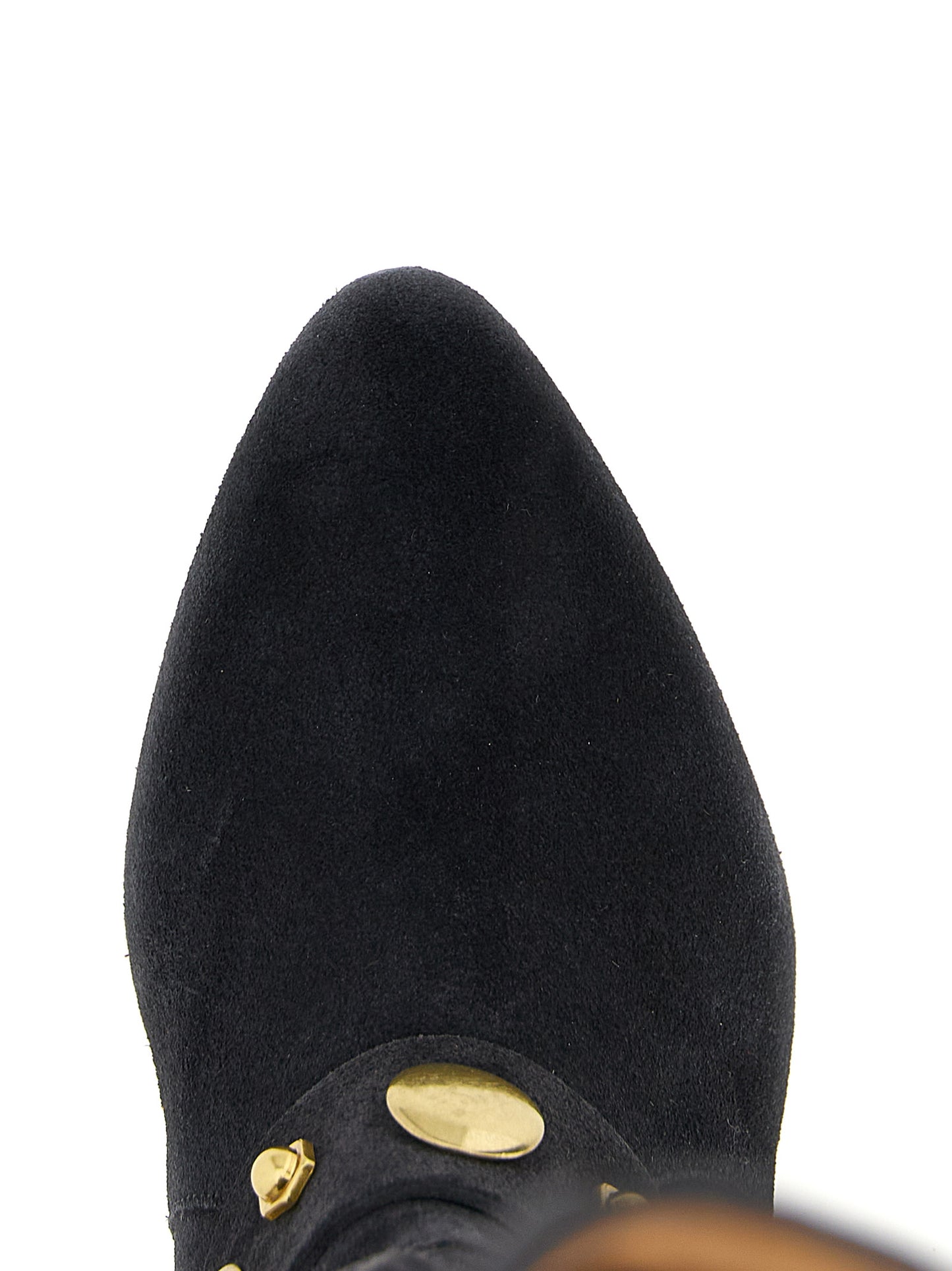 Black Calfskin Over The Knee