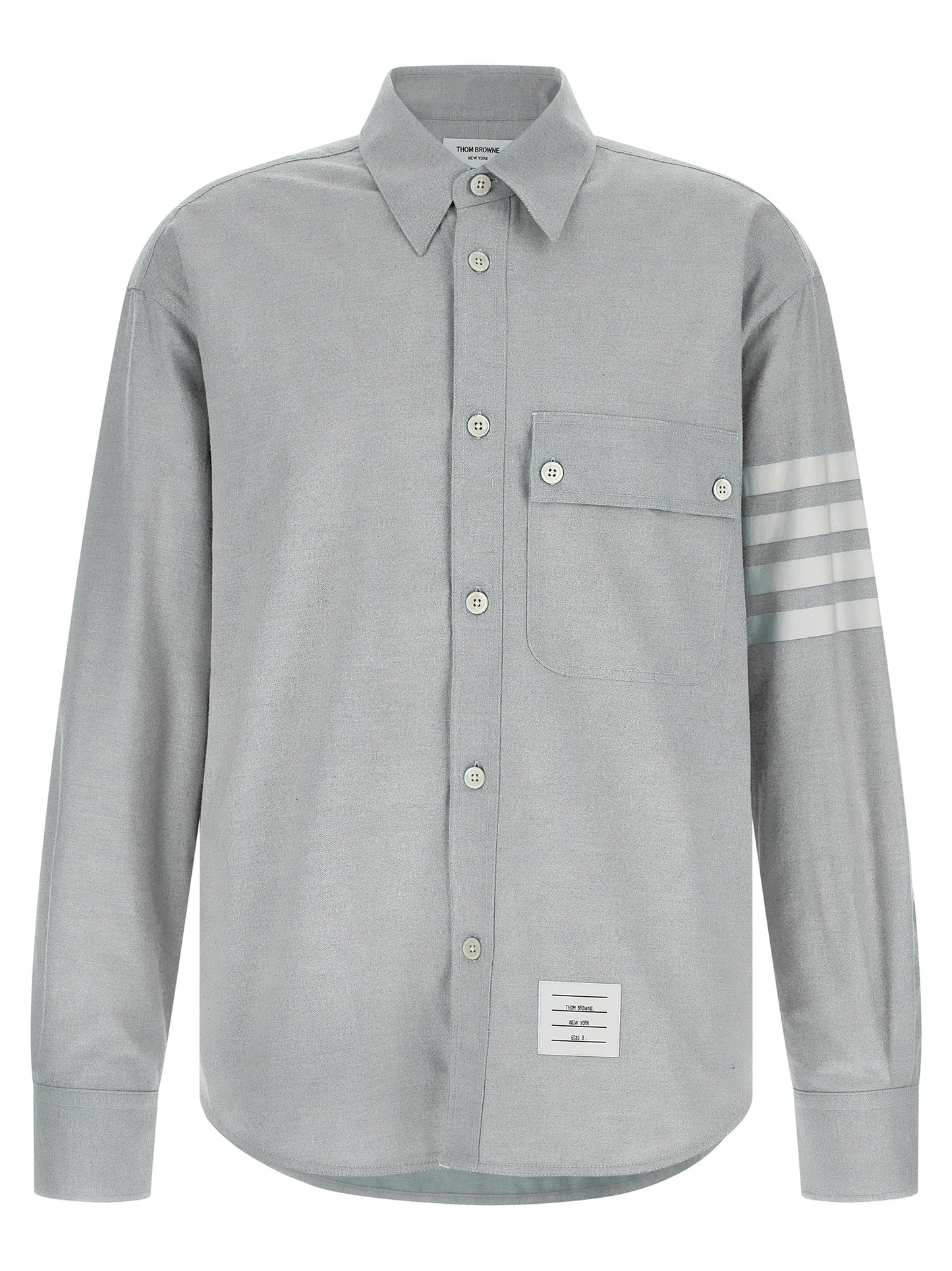Gray Cotton Blouse