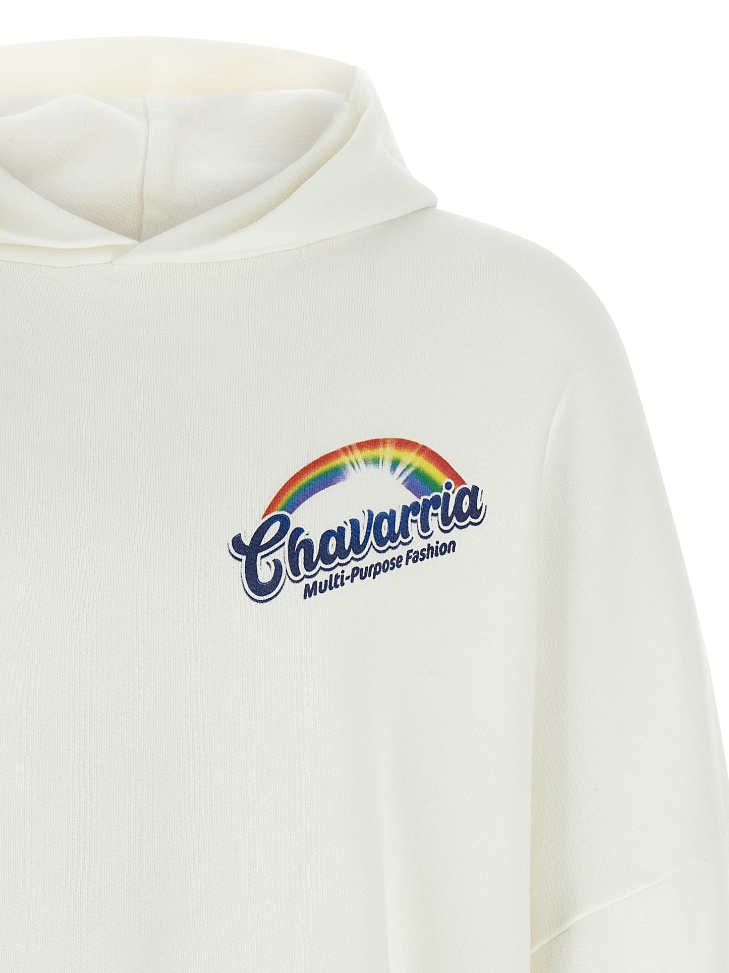 White Cotton Sweatshirt