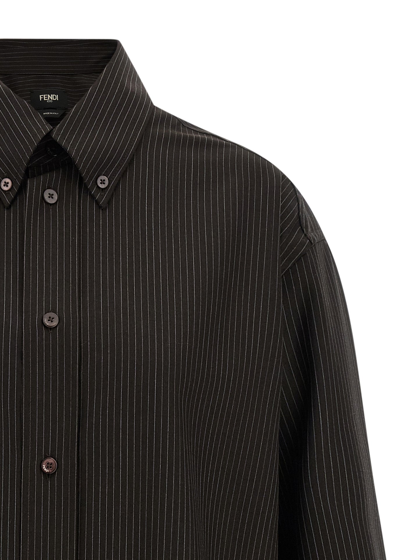 Brown Virgin Wool Blouse