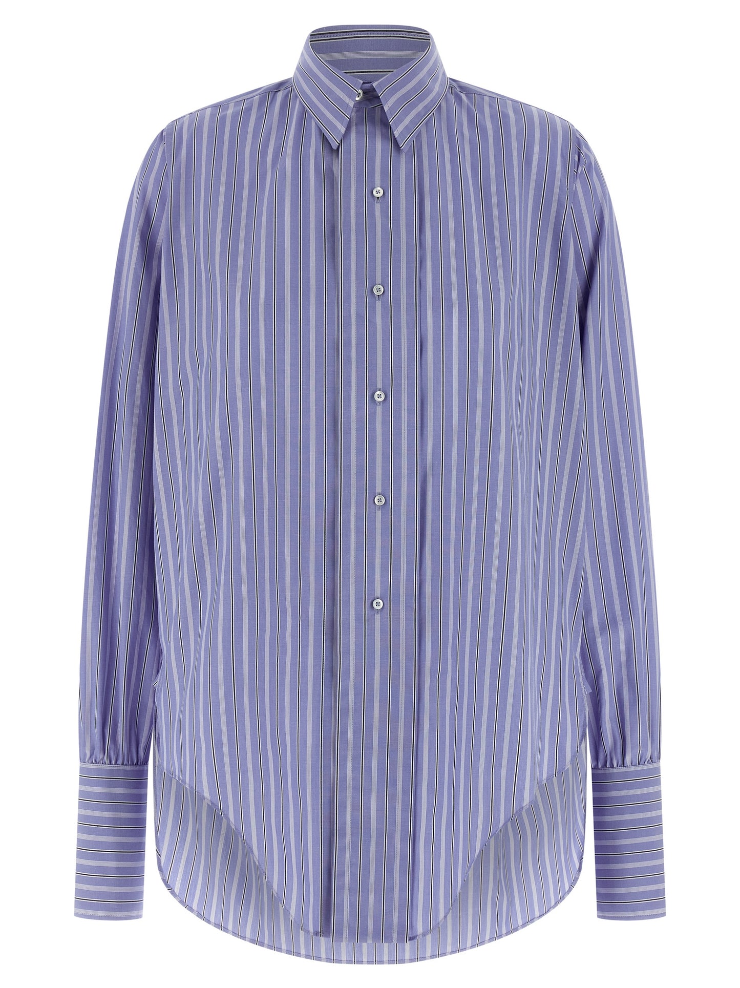 Blue Cotton Blouse