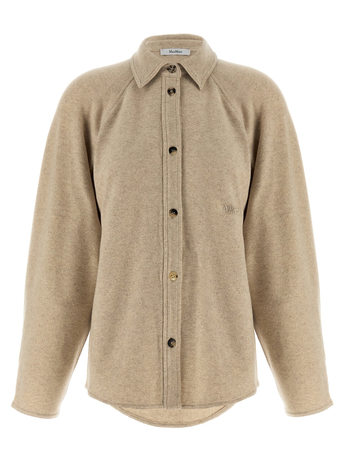 Beige Cashmere Blouse
