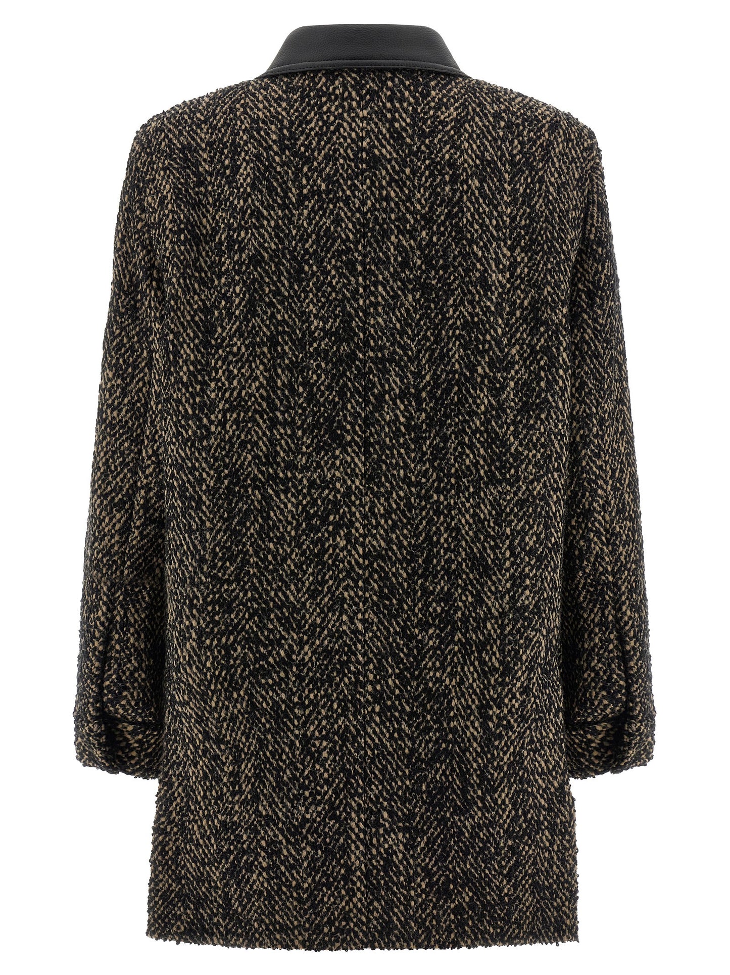 Multicolor Virgin Wool Shell Jacket