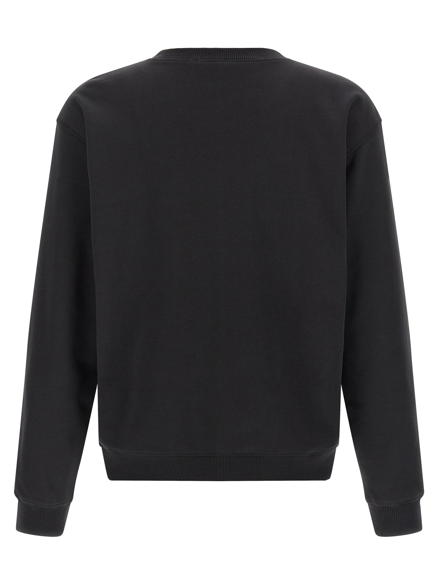 Black Cotton Sweatshirt