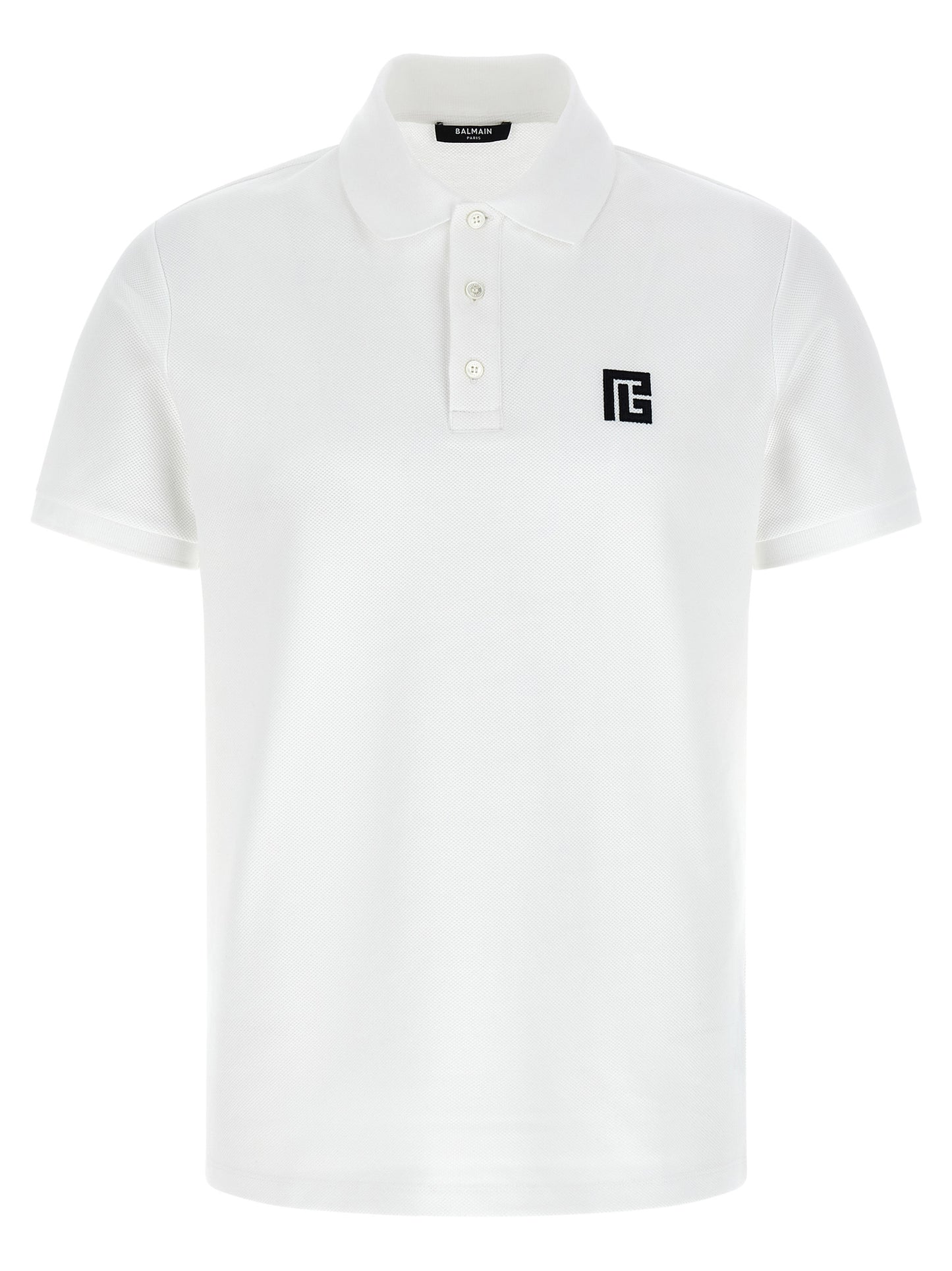Bicolor Cotton Polo Shirt