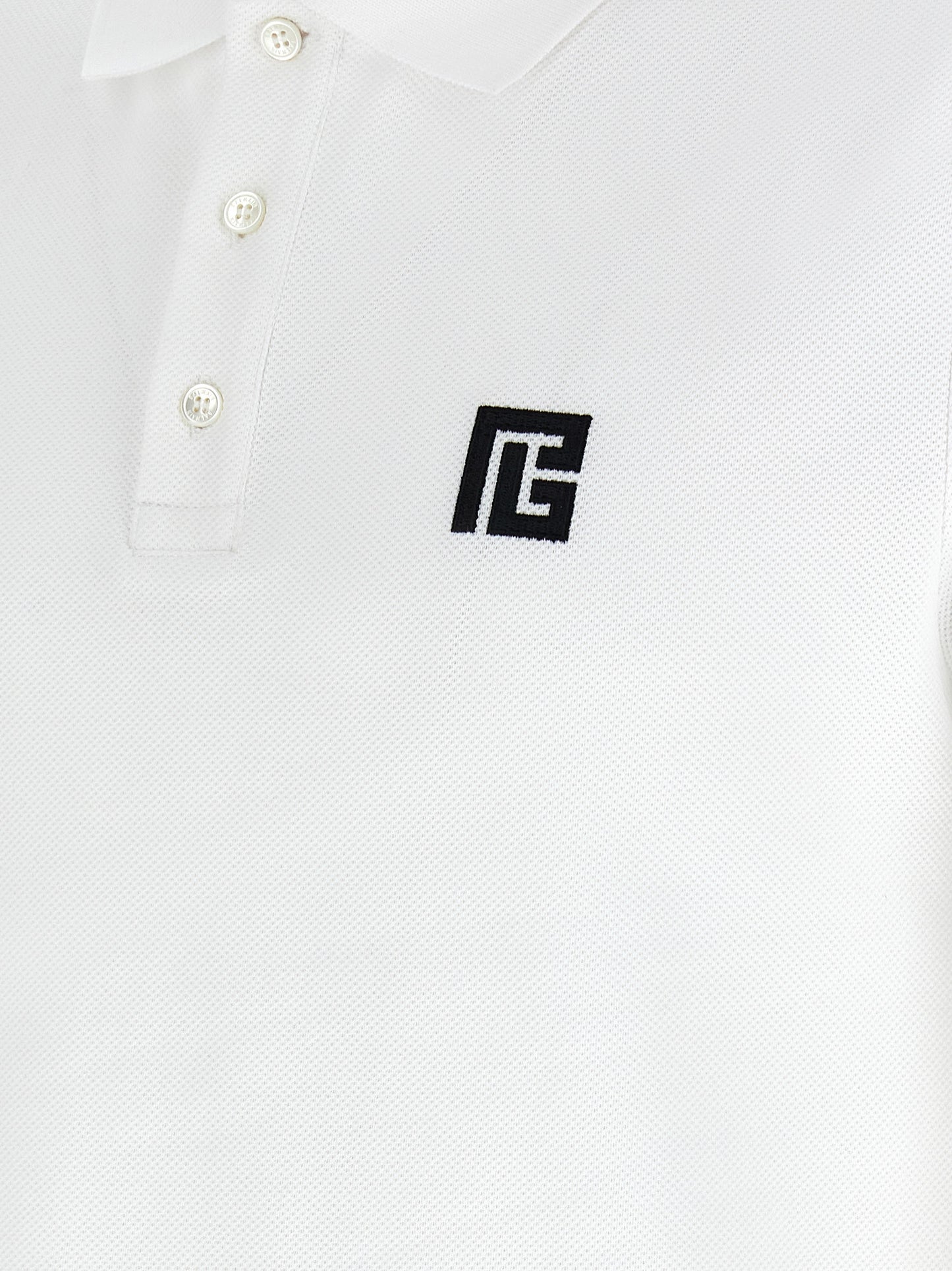 Bicolor Cotton Polo Shirt