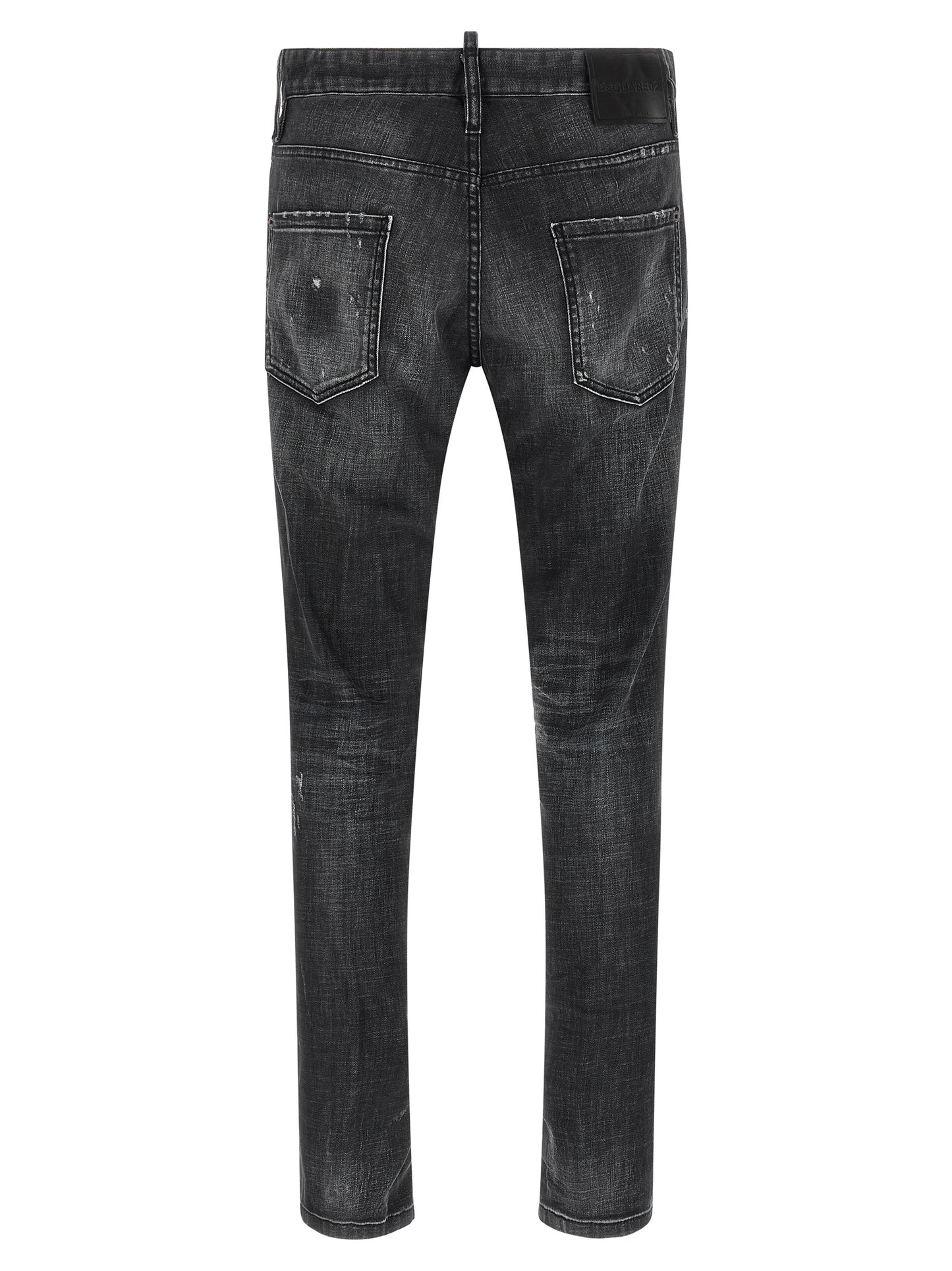 Black Cotton Jeans Denim
