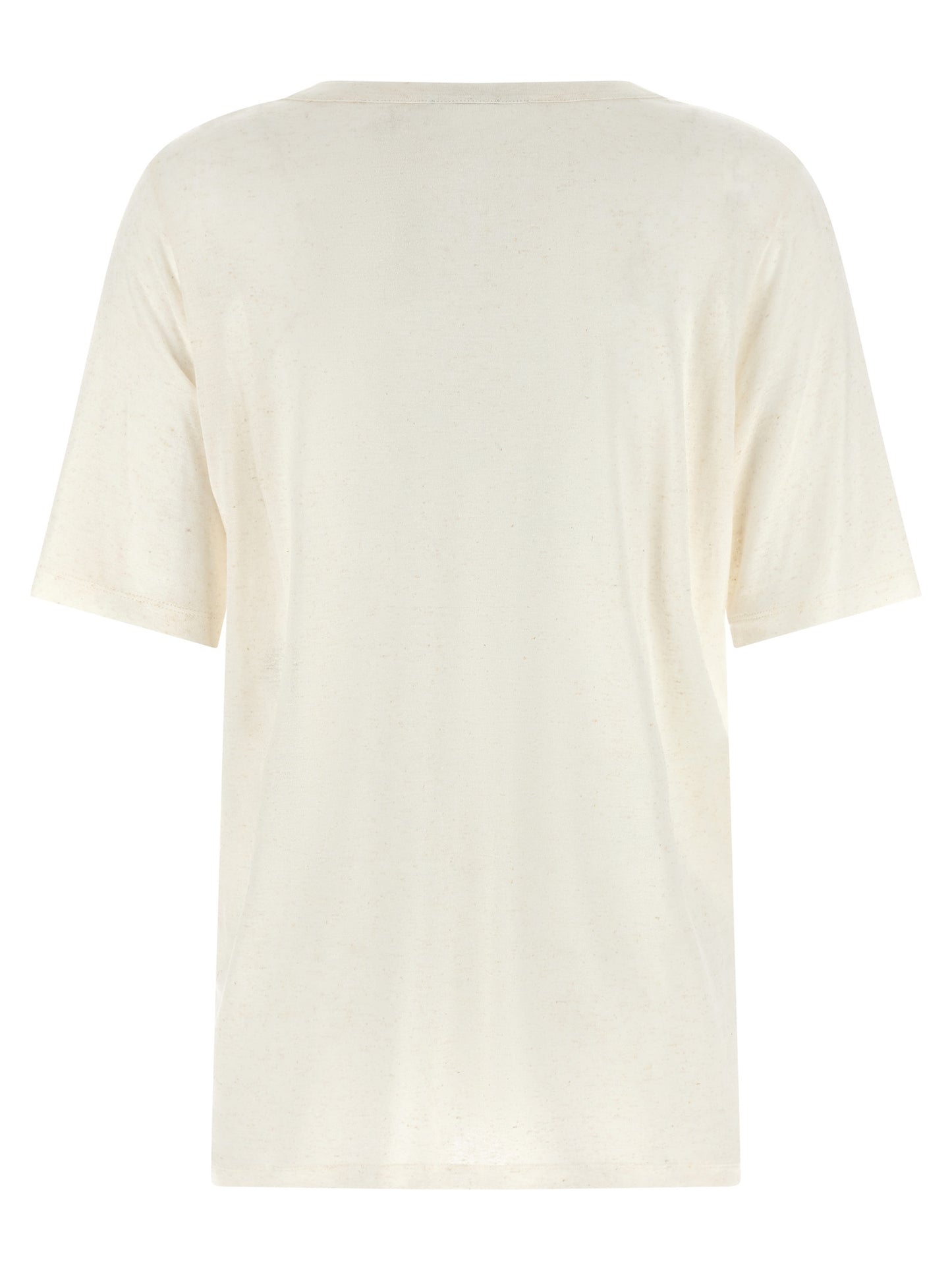 White Viscose T-Shirt