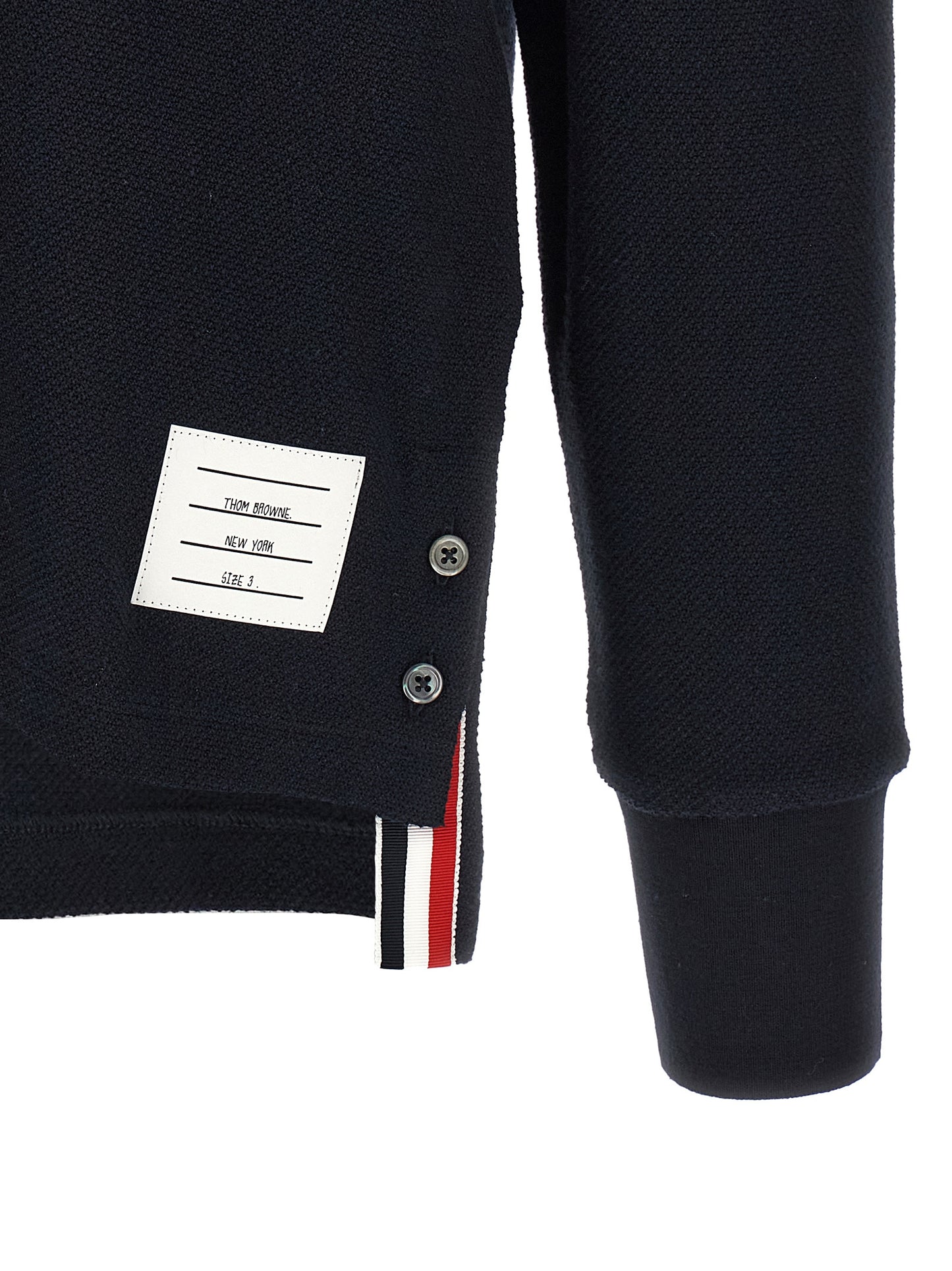 Blue Cotton Polo Shirt