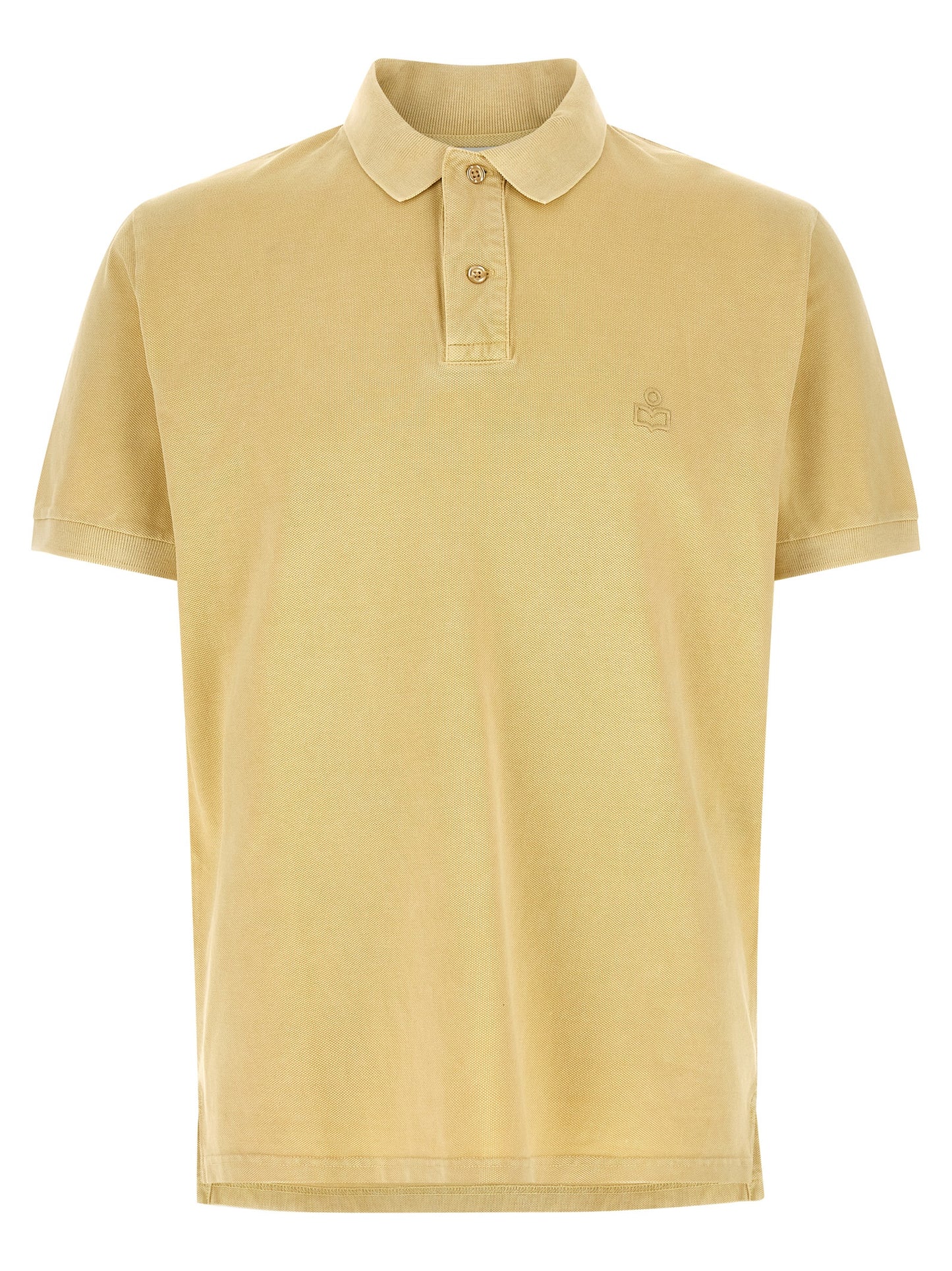 Bicolor Cotton Polo Shirt