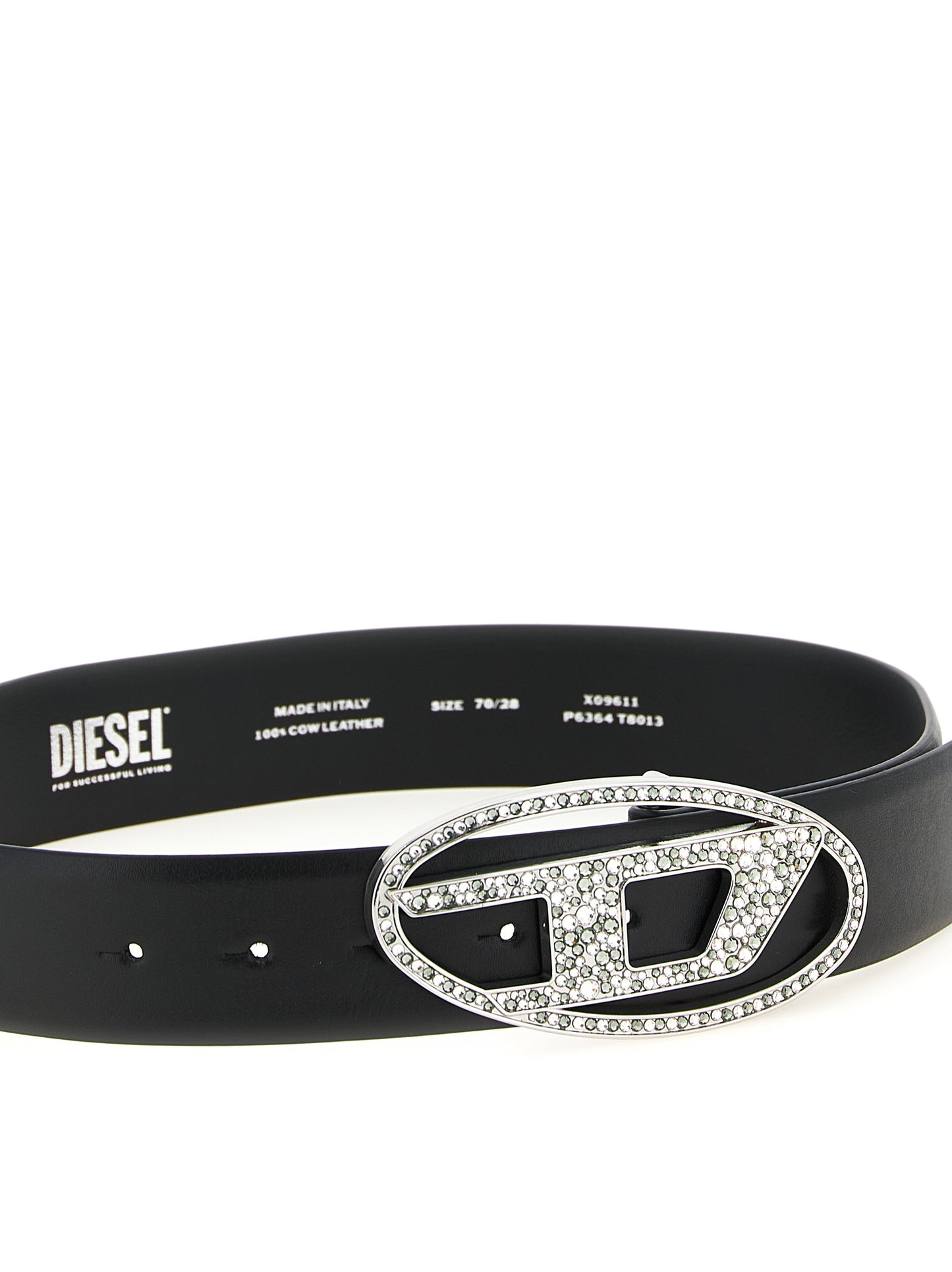 Black Leather Regular Belt