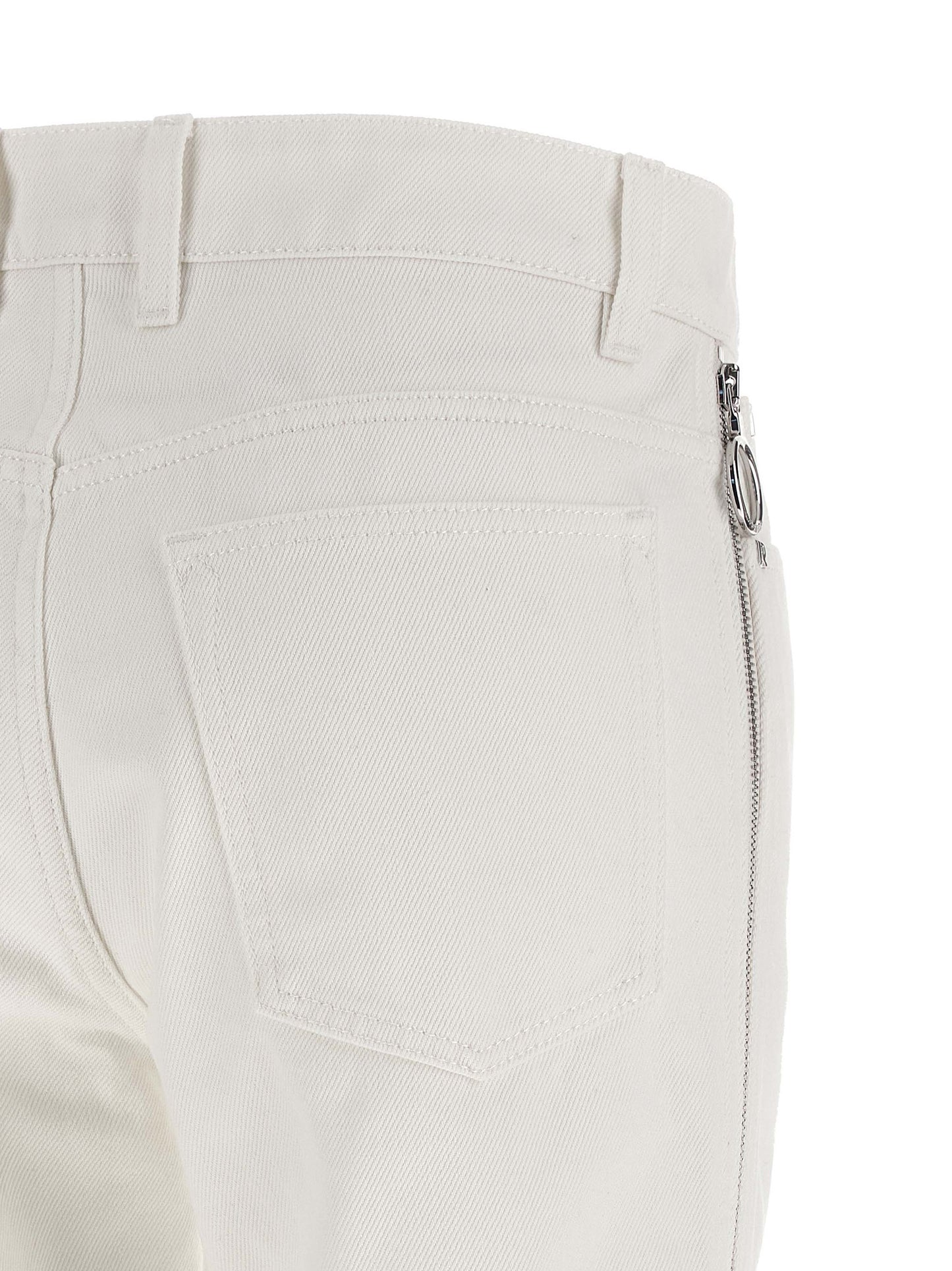 White Cotton Jeans Denim