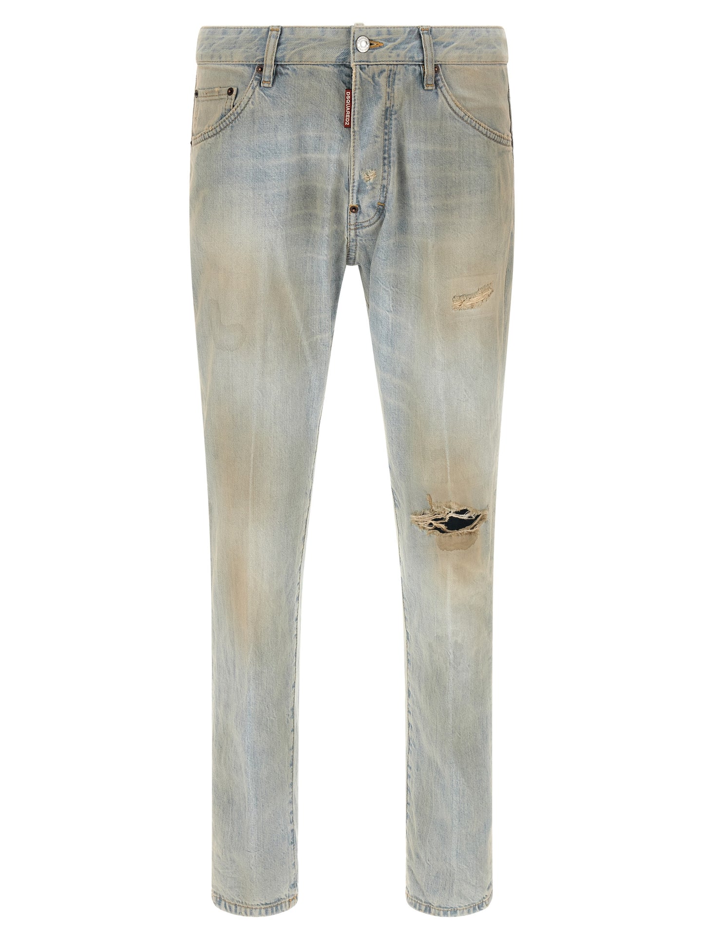 Blue Cotton Jeans Denim