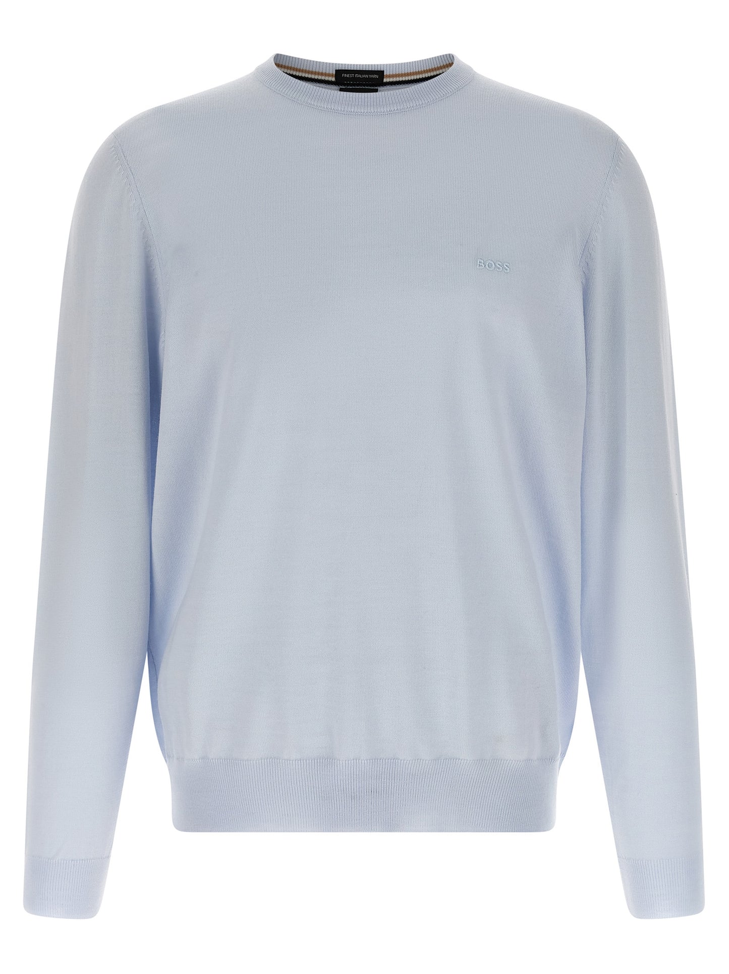 Blue Virgin Wool Cardigan