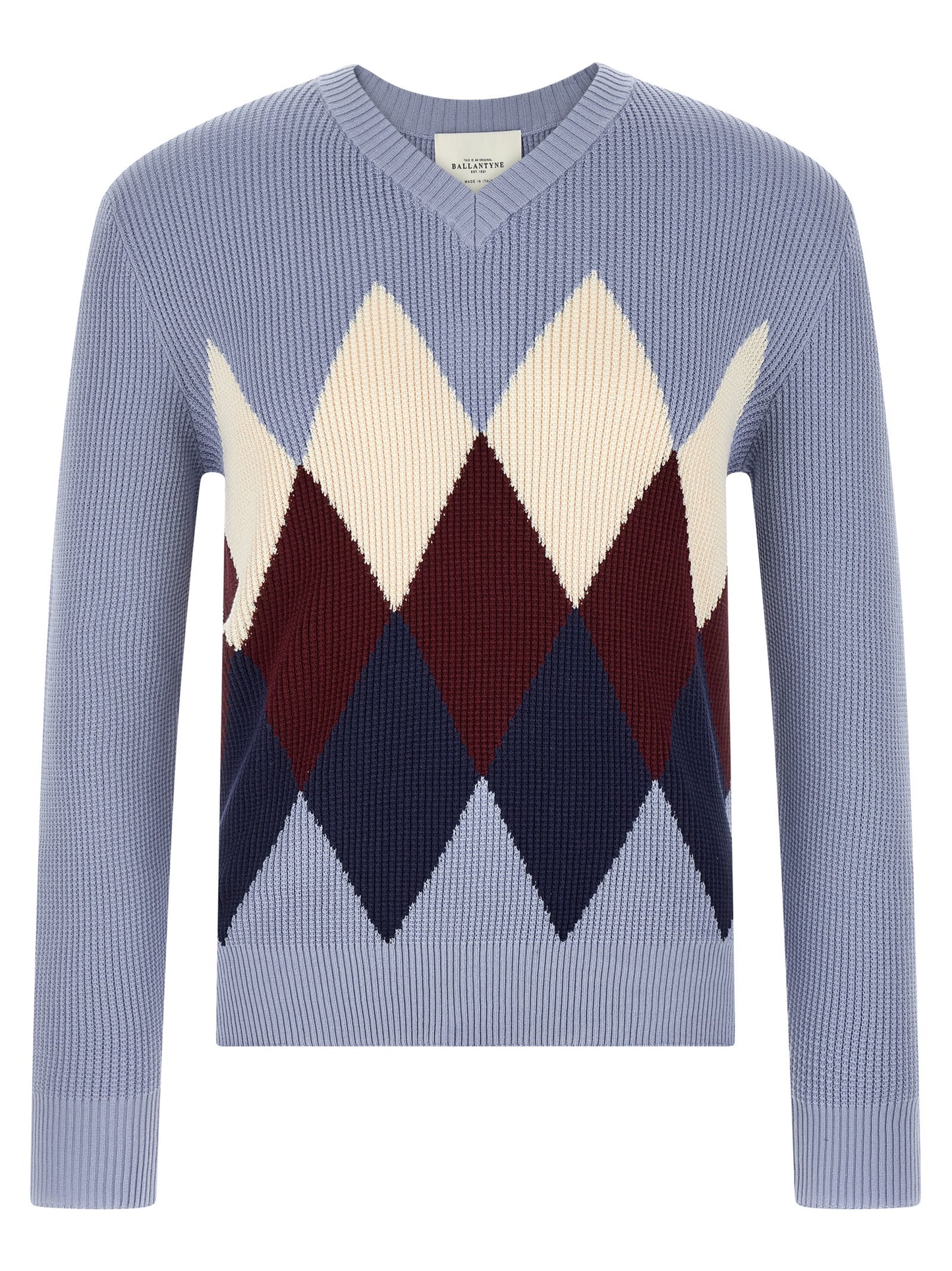 Blue Cotton Cardigan