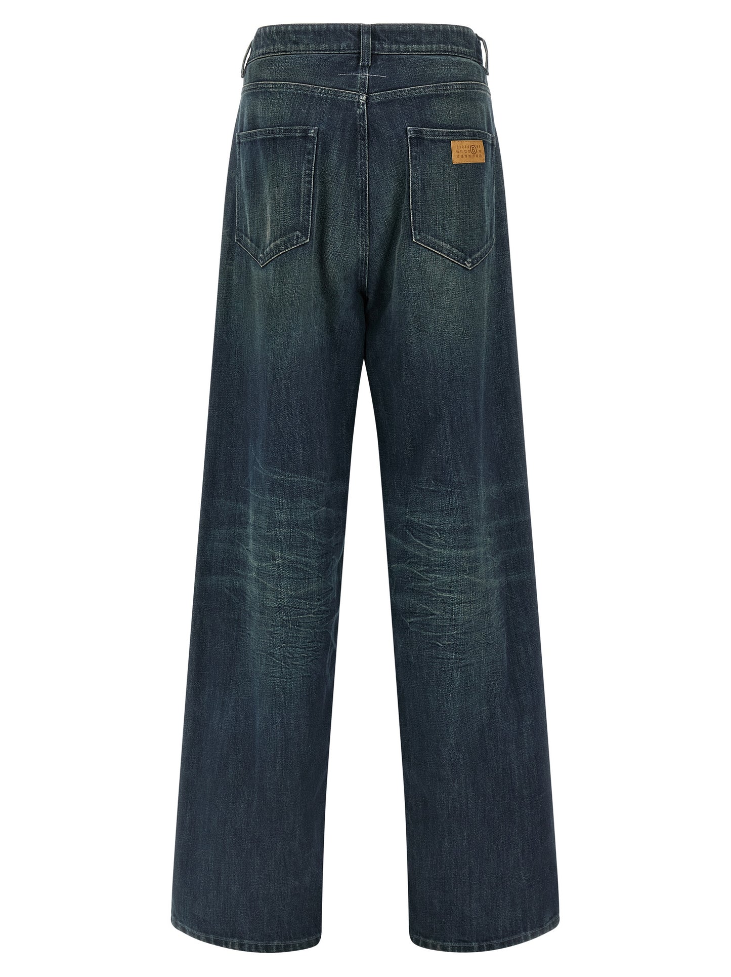 Blue Cotton Jeans Denim
