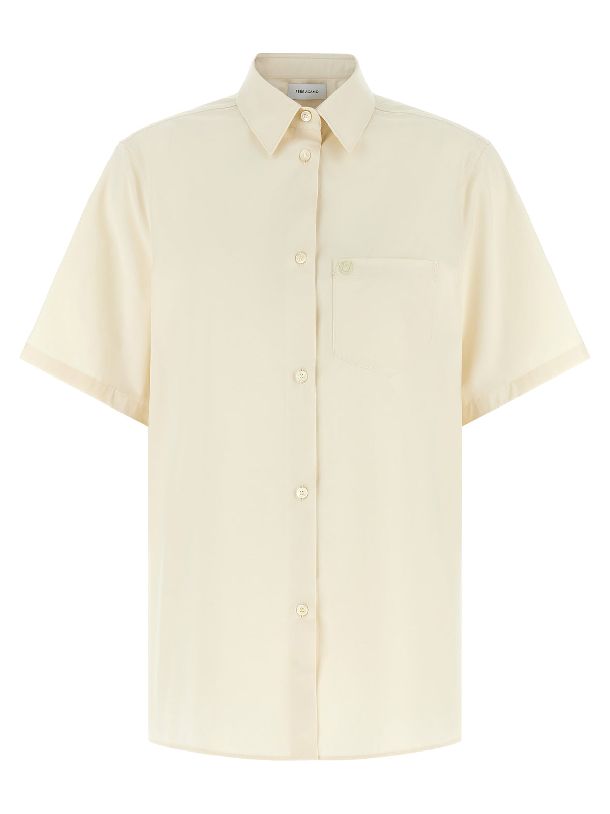 Beige Cotton Blouse