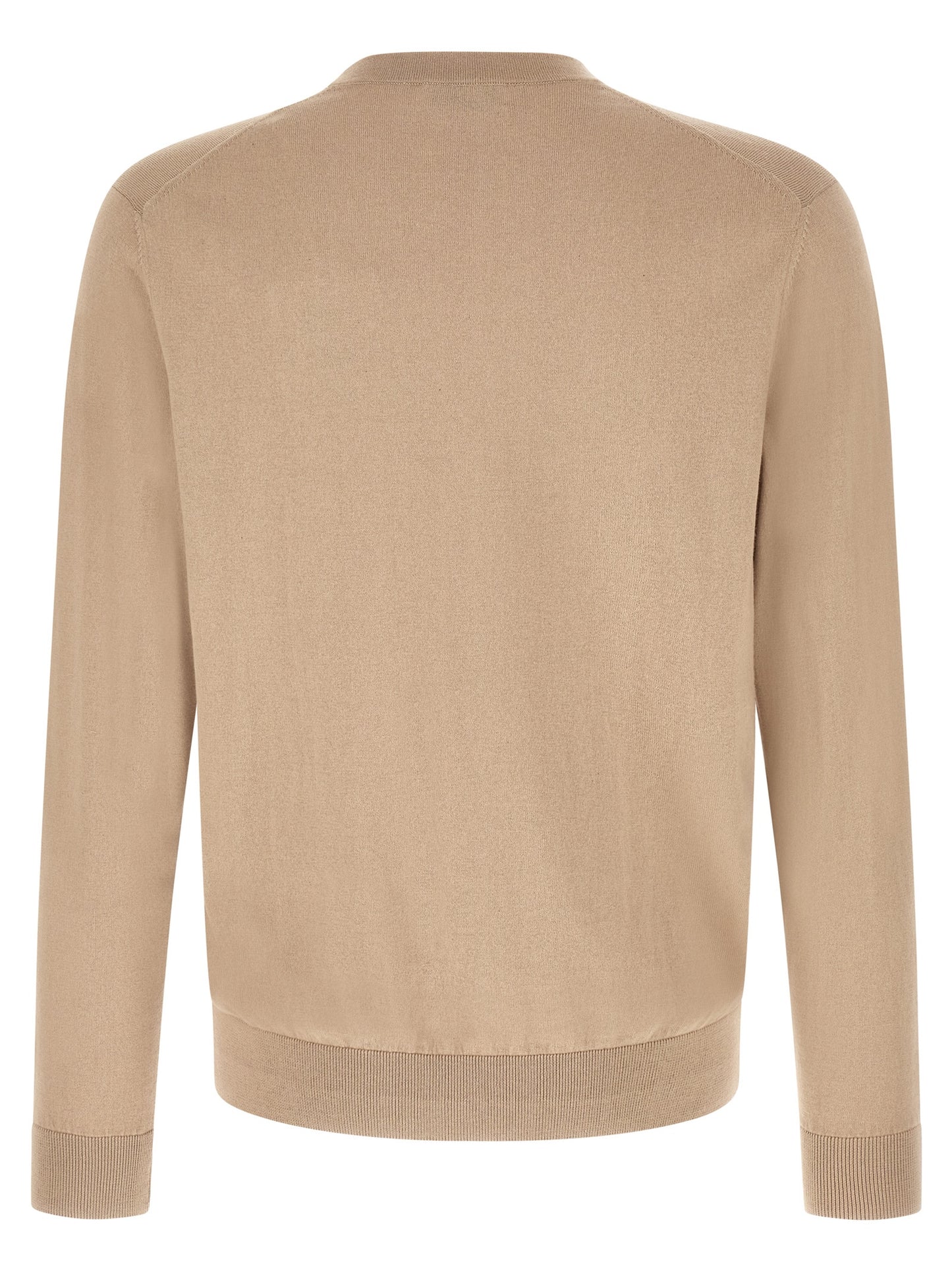 Beige Cotton Cardigan