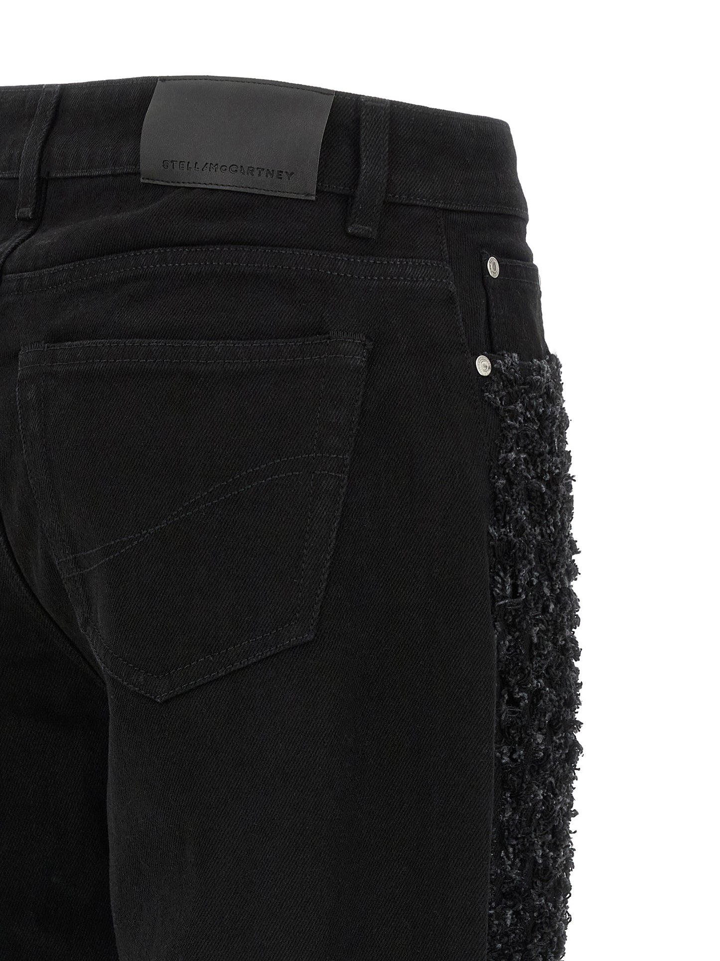 Black Cotton Jeans Denim