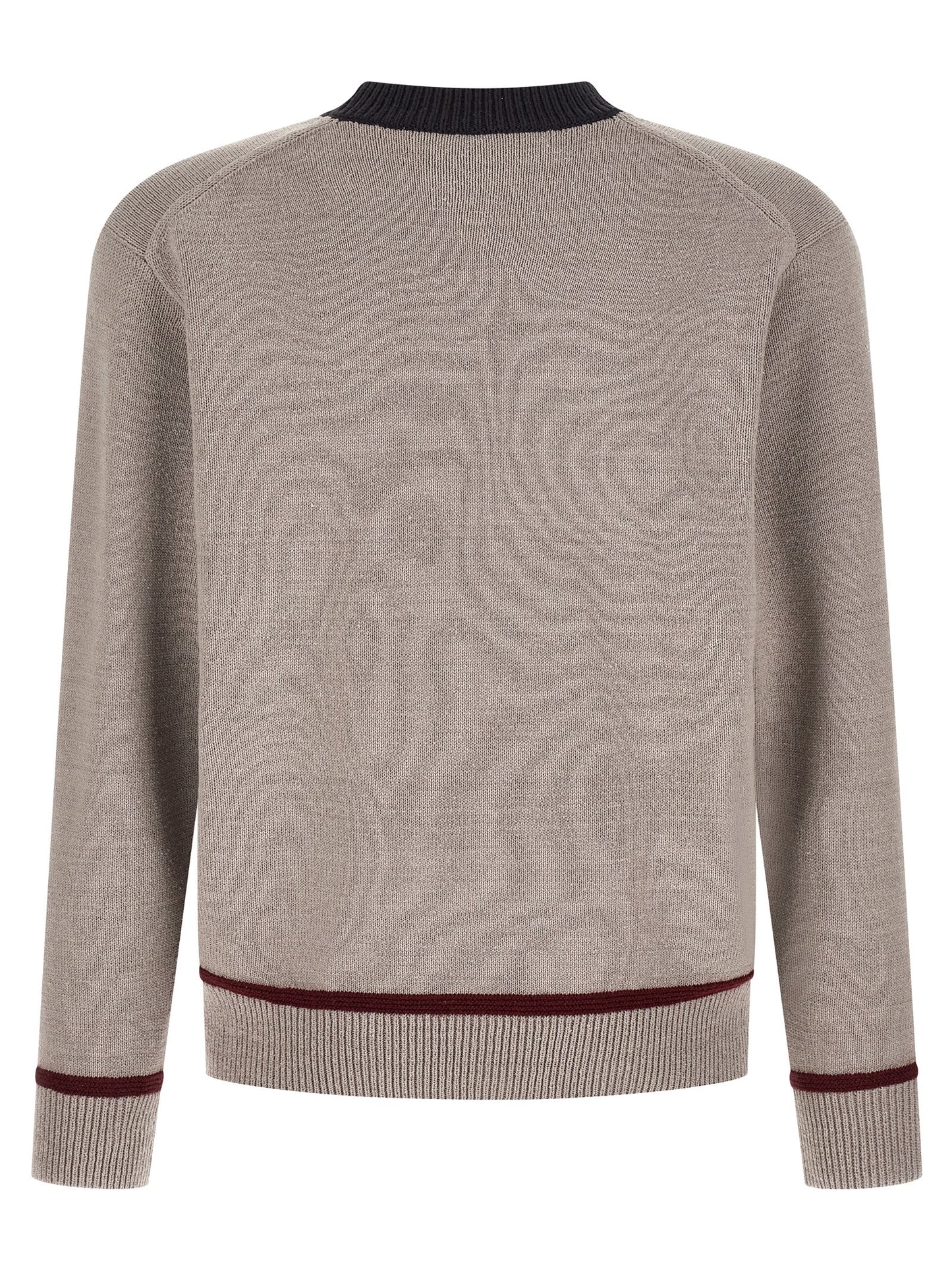 Gray Silk Cardigan