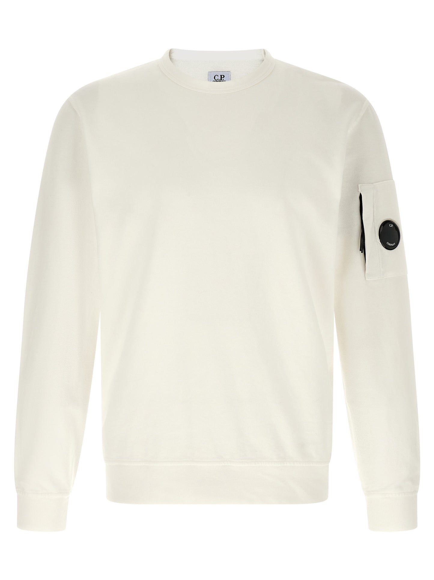 White Cotton Sweatshirt