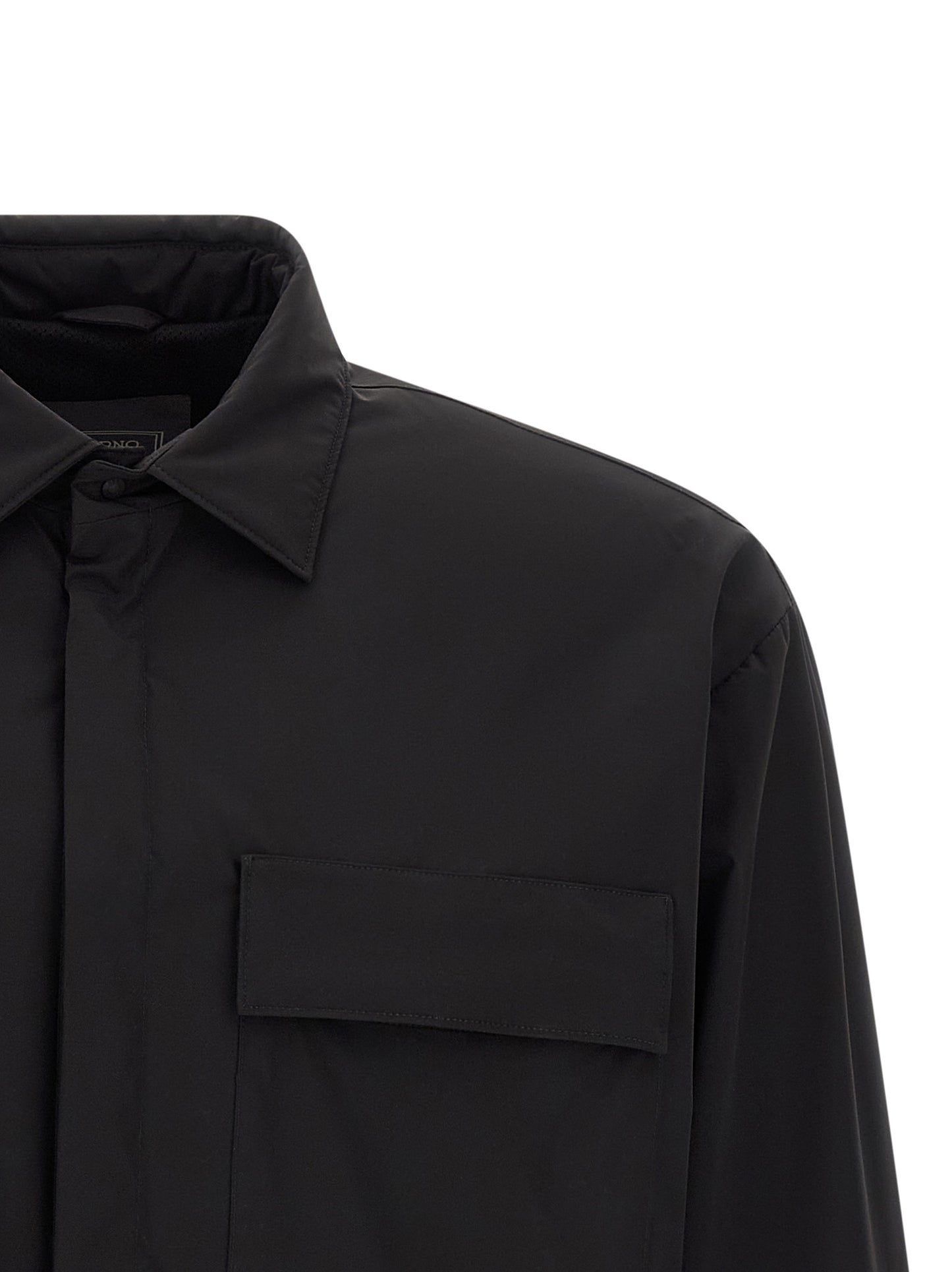 Black Polyamide Shell Jacket