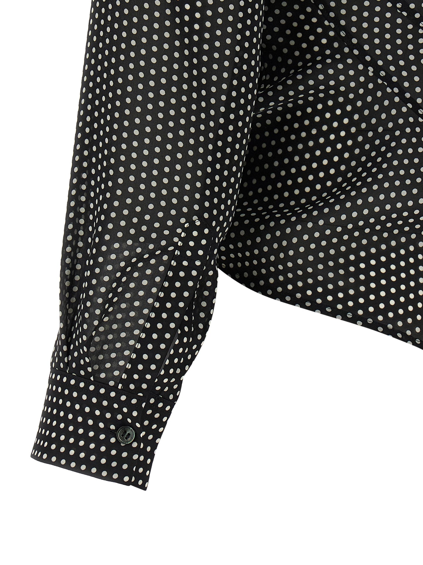 Bicolor Polyester Blouse