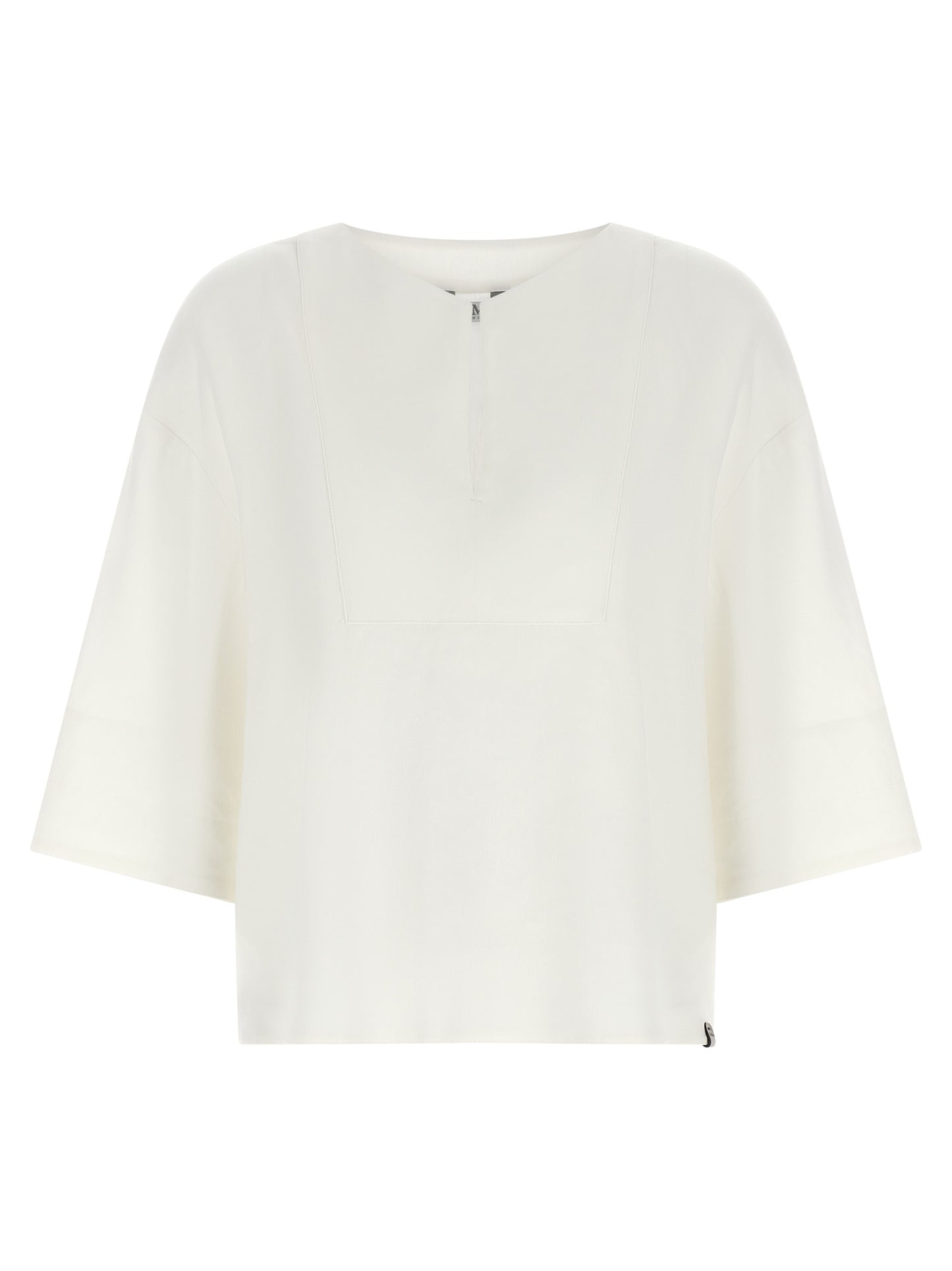 White Linen Blouse