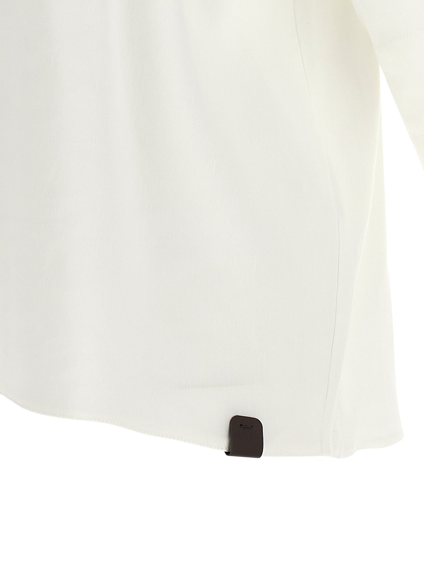 White Linen Blouse