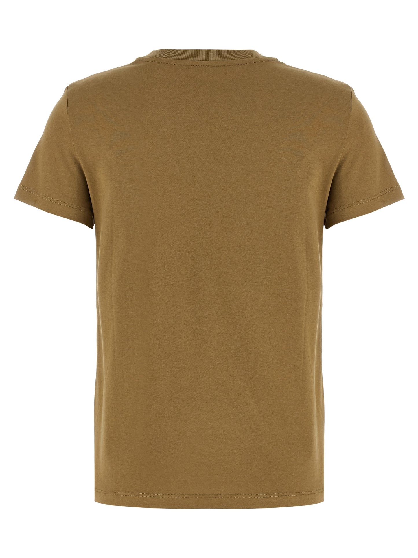 Brown Cotton T-Shirt