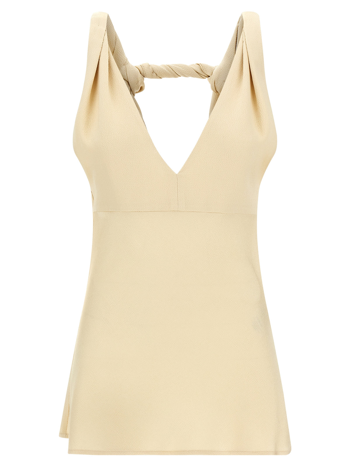 Beige Viscose Shirt