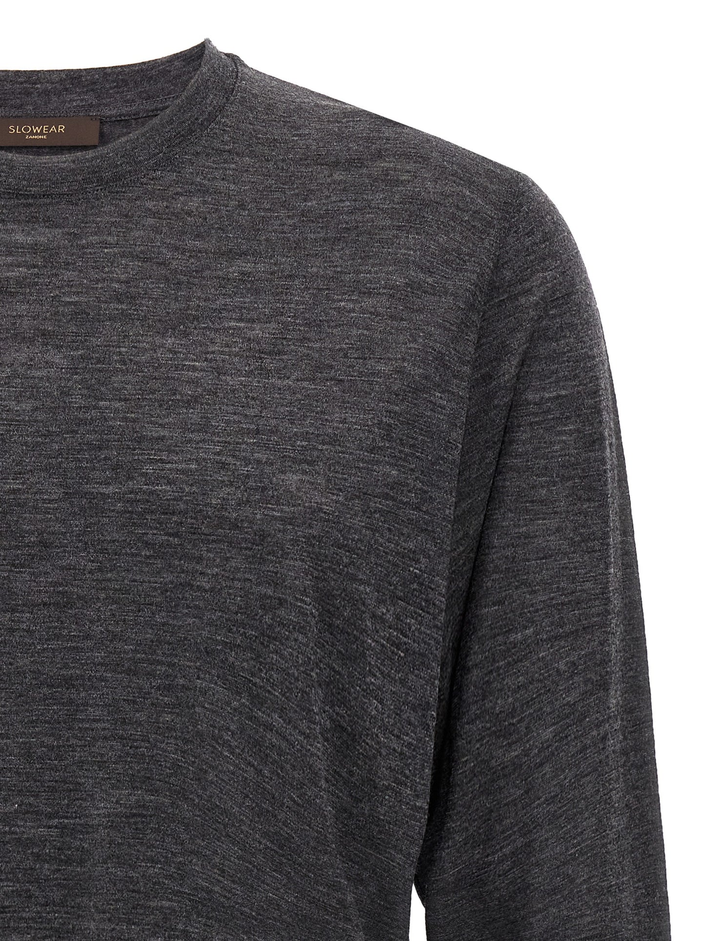 Gray Virgin Wool Sportswear
