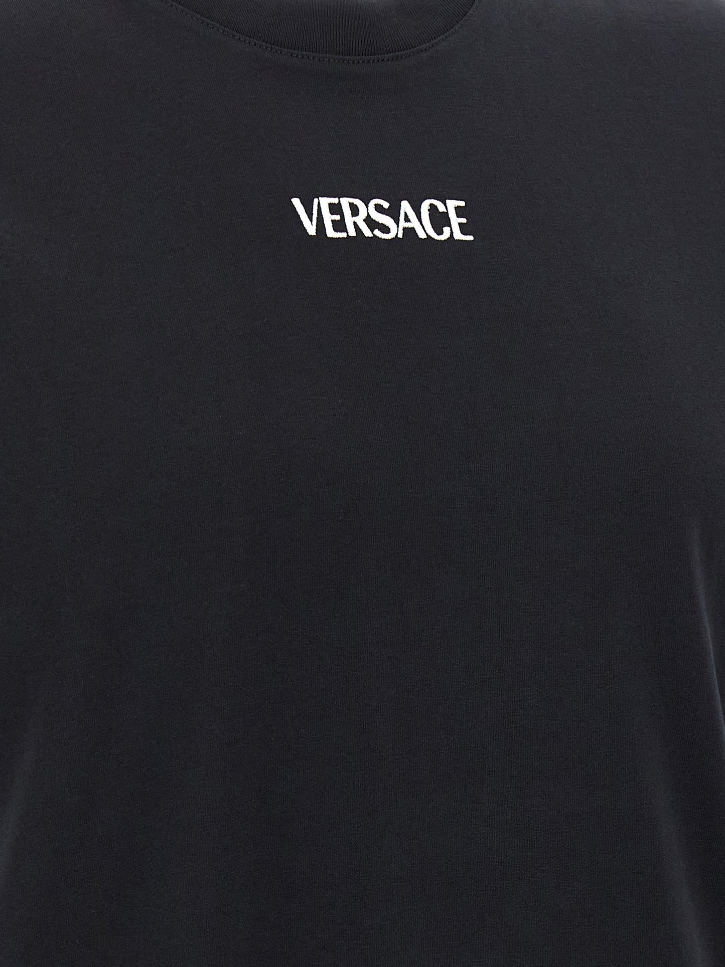 Black Cotton T-Shirt