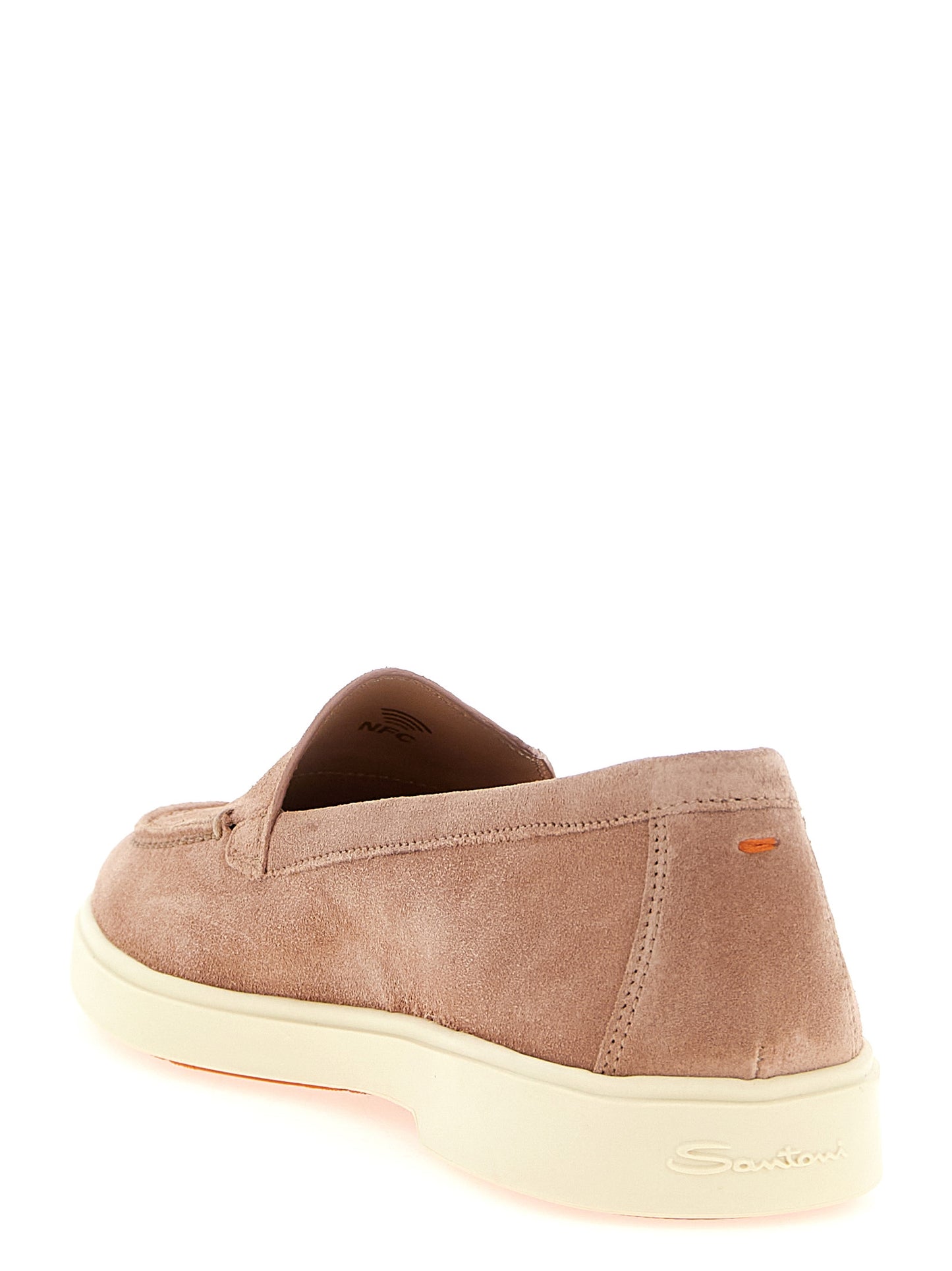 Multicolor Calfskin Slip-On Loafers
