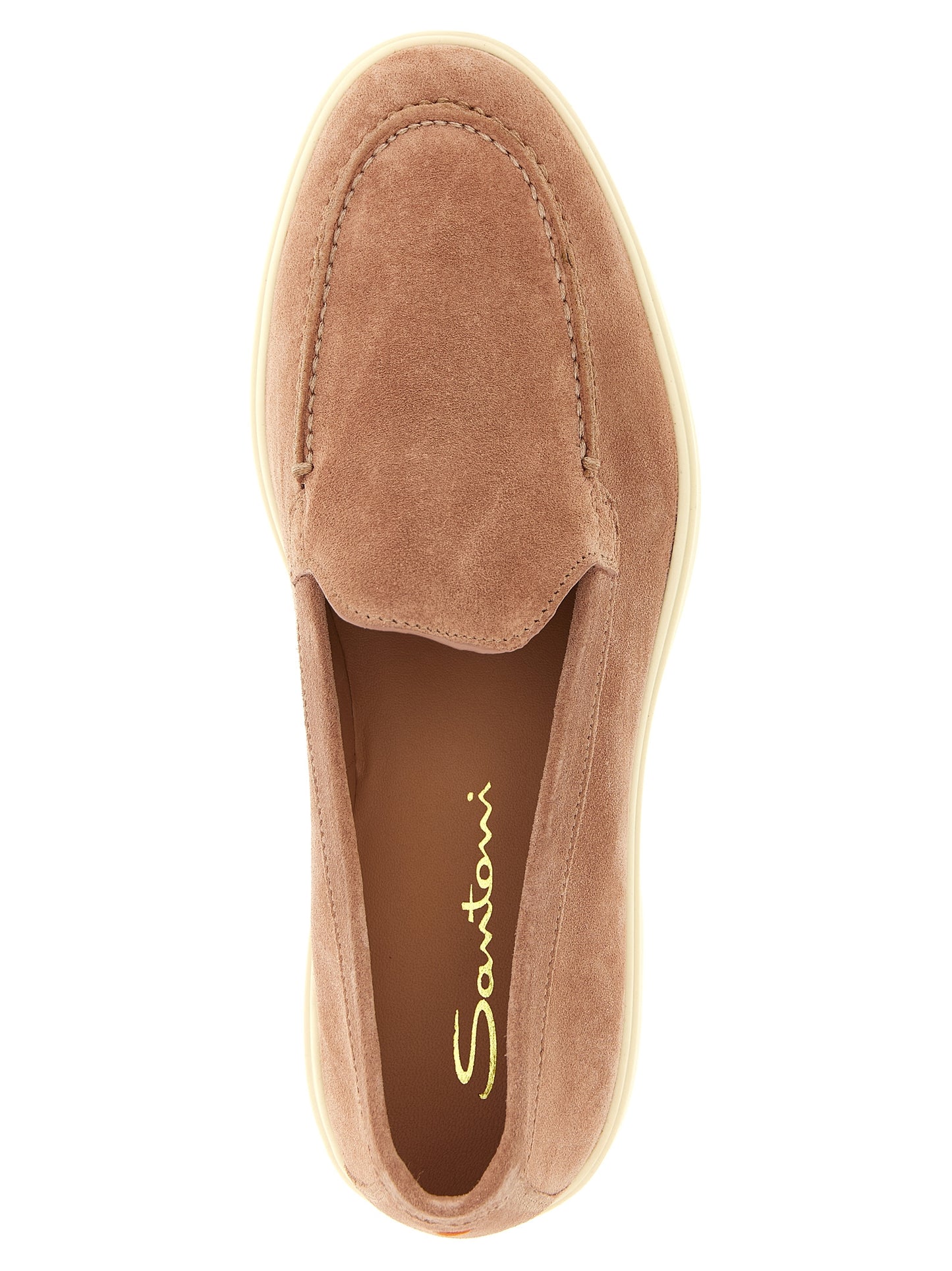 Multicolor Calfskin Slip-On Loafers