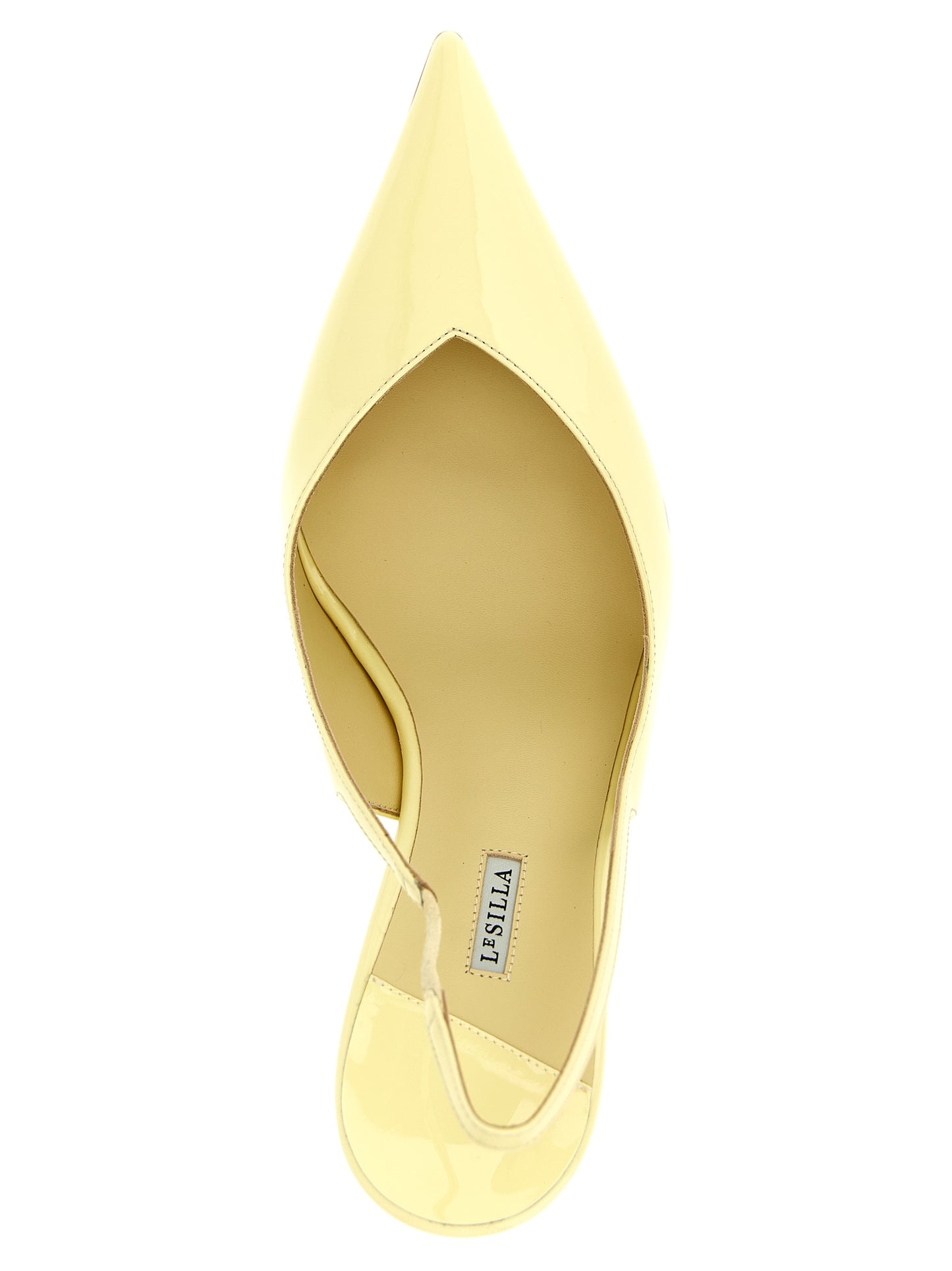 Bicolor Calfskin High Heel Pumps